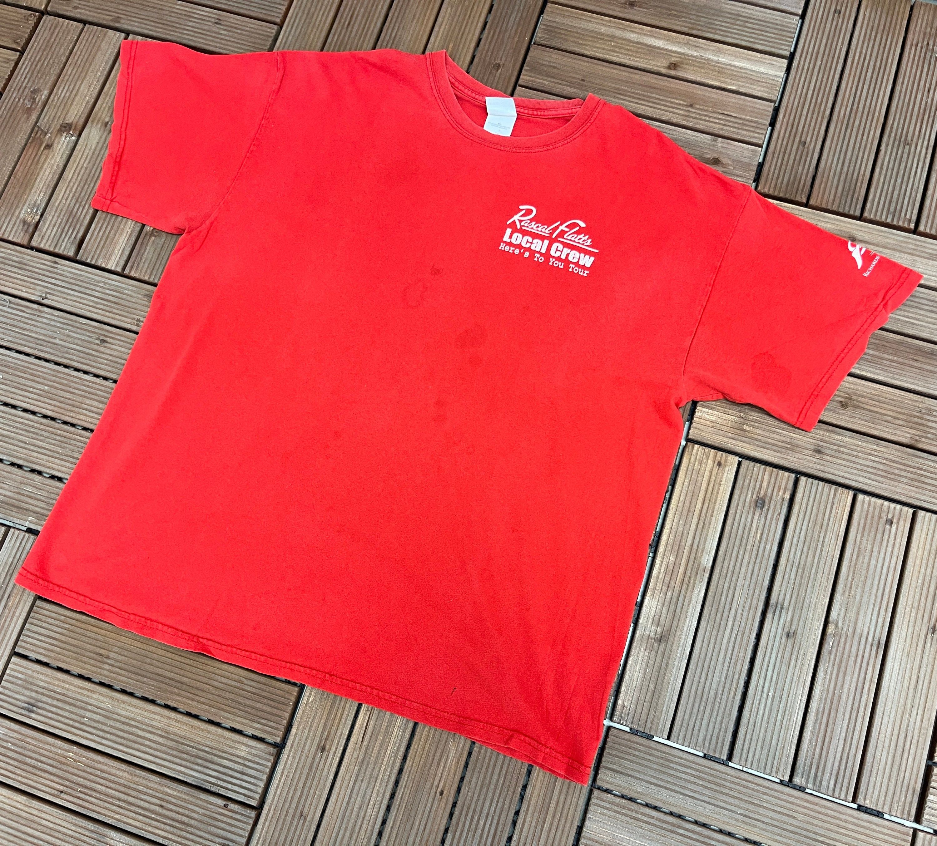 Vintage Rascal Flatts Here's To You Tour Vintage Tee Size US XL / EU 56 / 4 - 3 Thumbnail