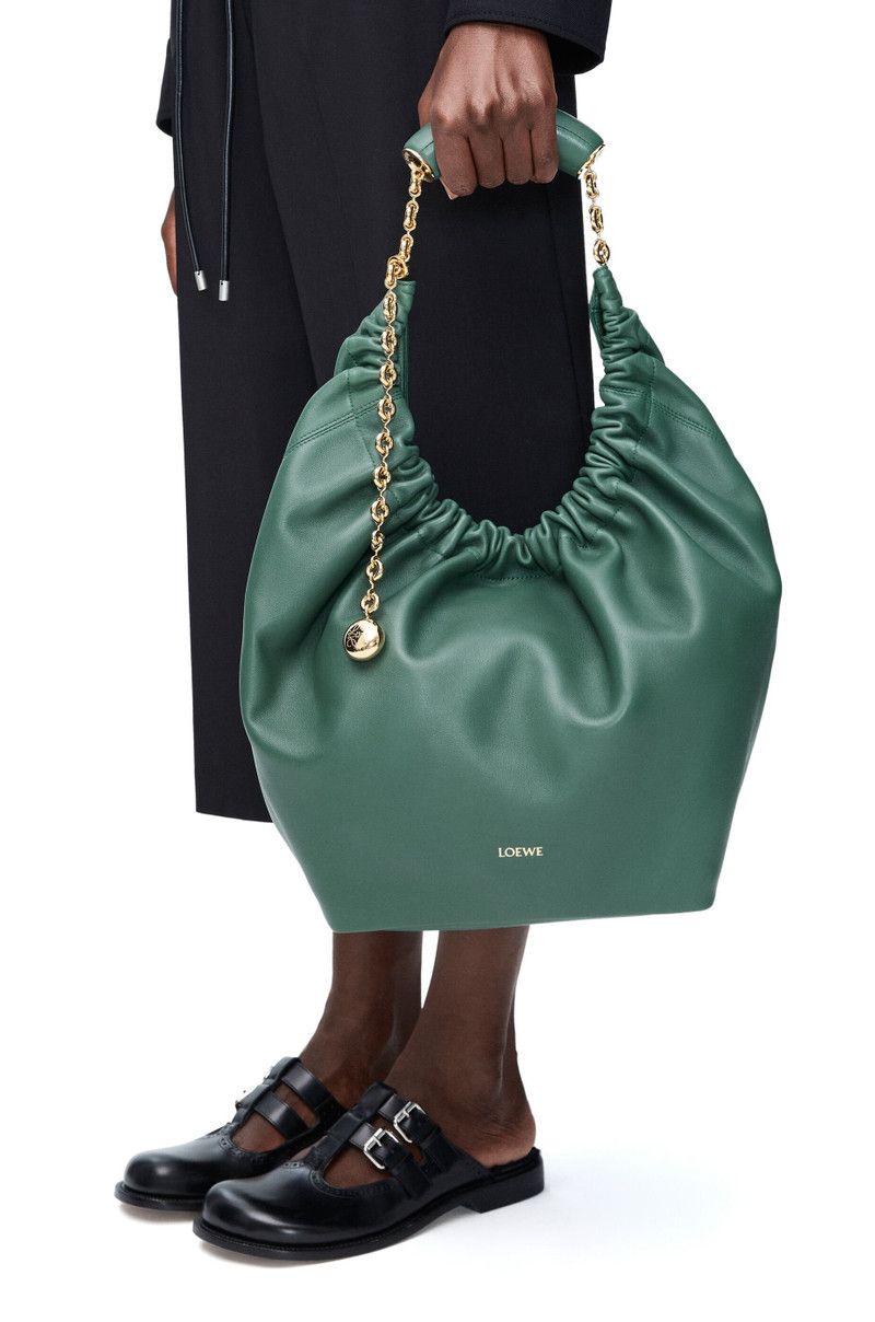 Loewe o1in1g0426 Size: OS / Medium Squeeze Bag in Vetiver Size ONE SIZE - 2 Thumbnail