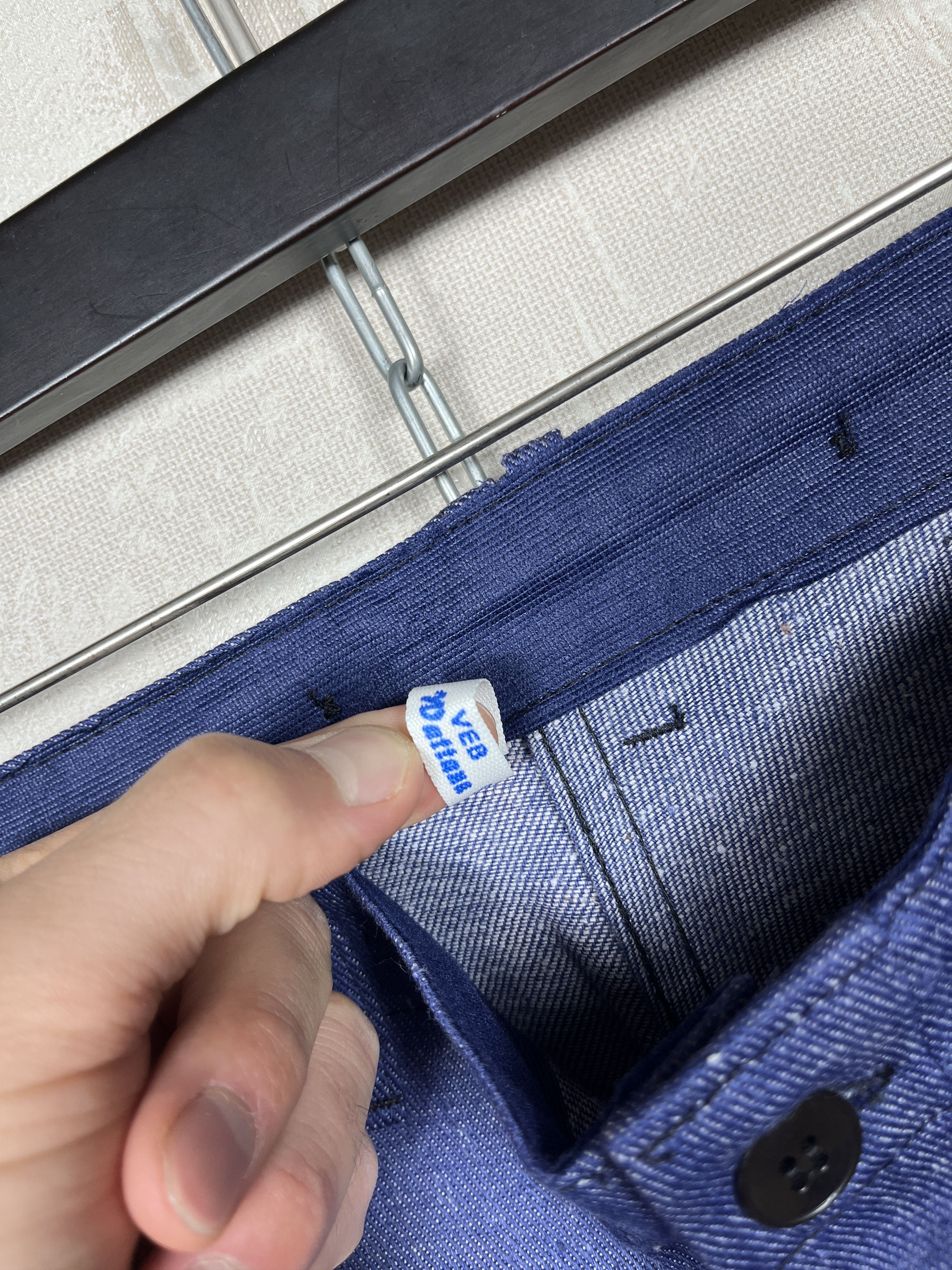 Le Laboureur × Vintage Vintage Veb Wattana Work Pants Gr. 98 W ~ 33-34 Deadstock Size US 34 / EU 50 - 19 Thumbnail