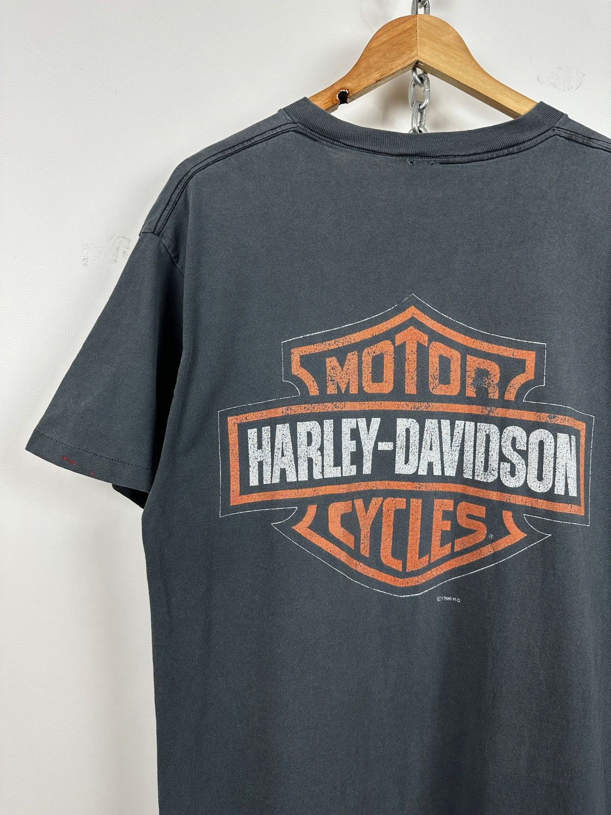 Harley Davidson 1996 Vintage Harley Davidson Nothing Sounds Single Stitch Size US XL / EU 56 / 4 - 7 Thumbnail