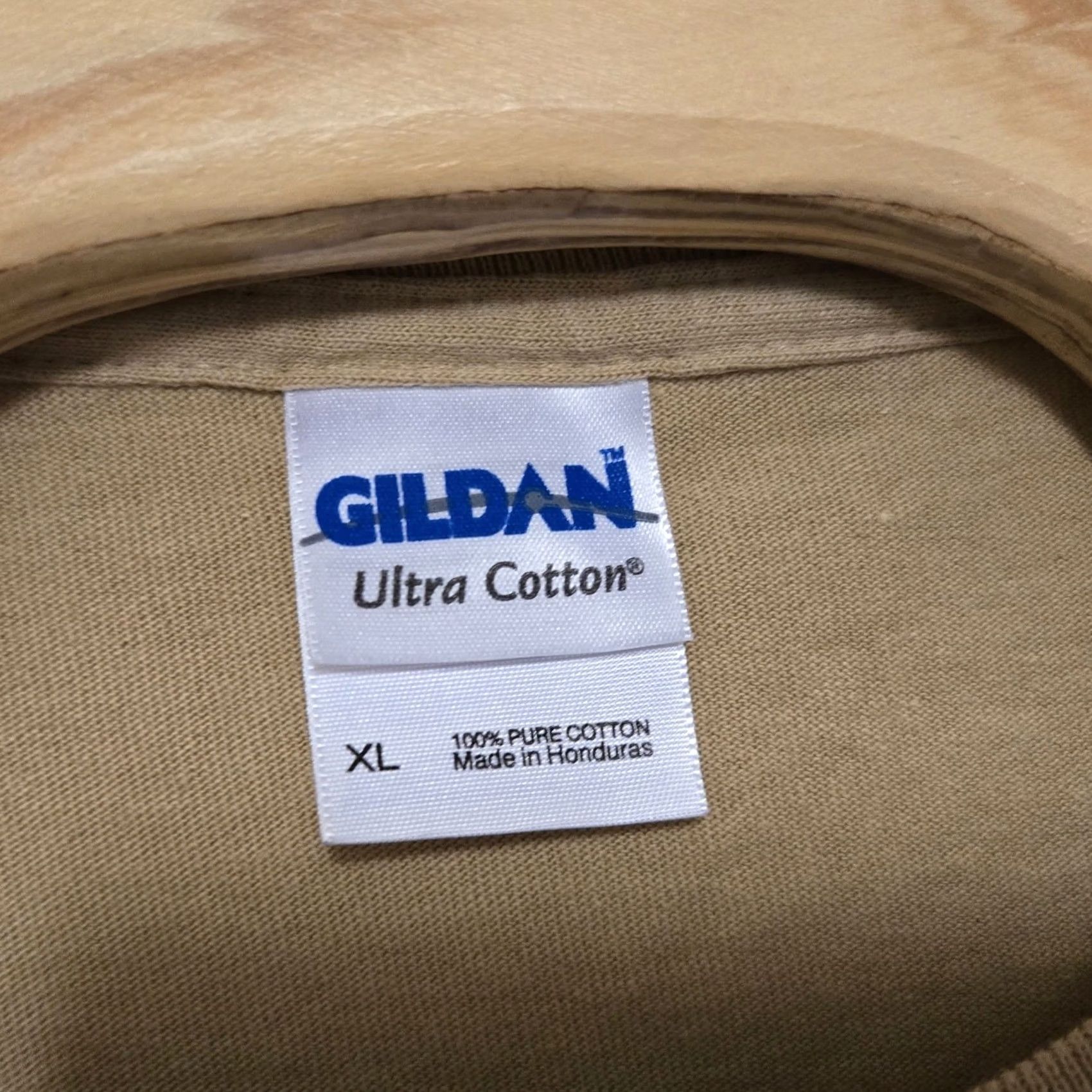Gildan Y2K Jesus T-Shirt Men XL Tan "Christ Wasn't Given To You Just To Sit On A Pew" Size US XL / EU 56 / 4 - 3 Thumbnail