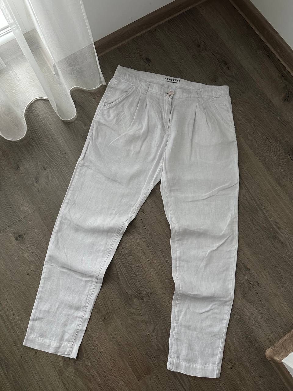 Rundholz × Vintage Vintage Rundholz Black Label Linen White Pants Size US 34 / EU 50 - 5 Thumbnail