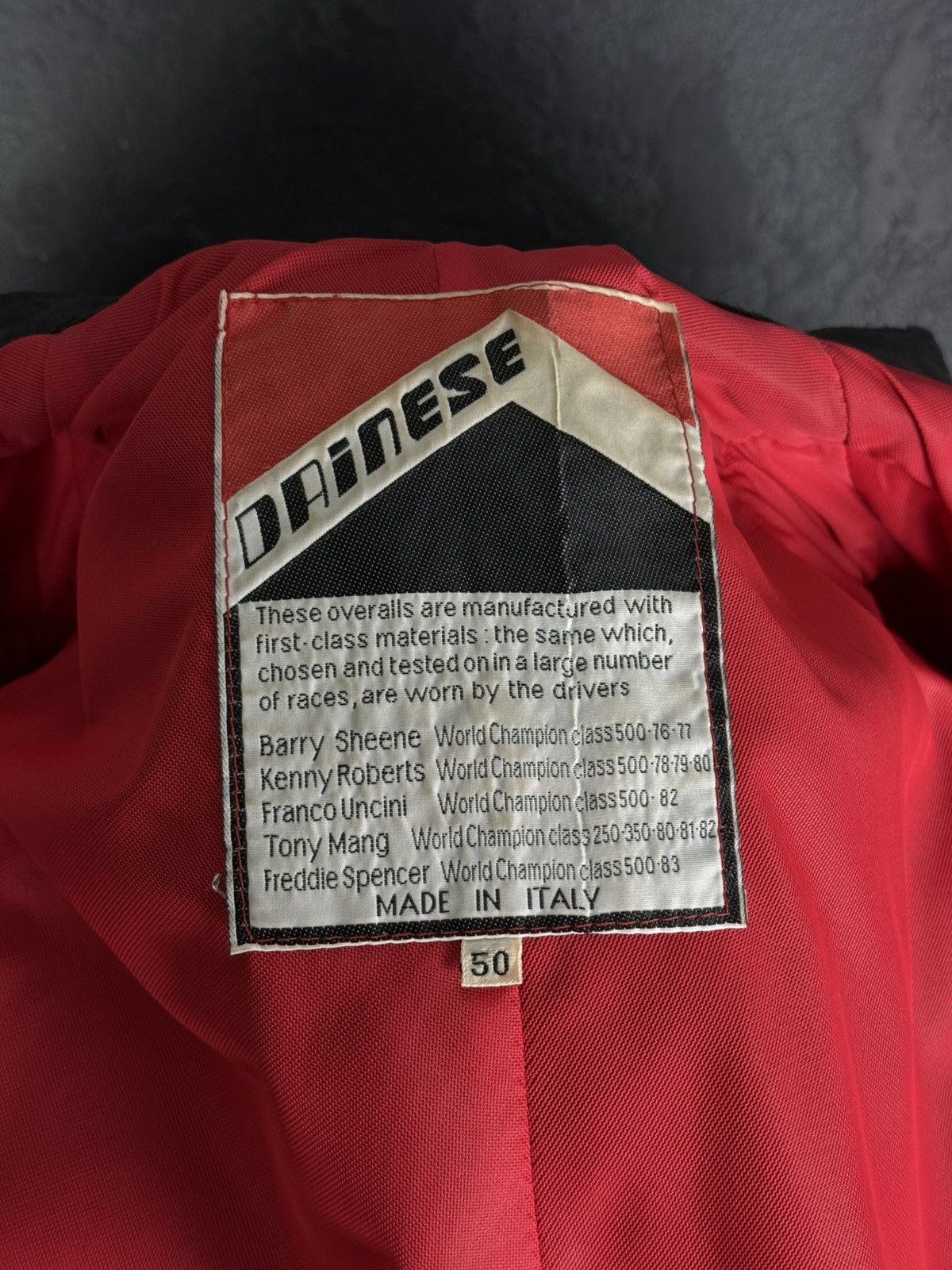 Dainese Vtg Dainese Women One Piece Leather Motorcycle Racing Suit Size XL / US 12-14 / IT 48-50 - 13 Thumbnail