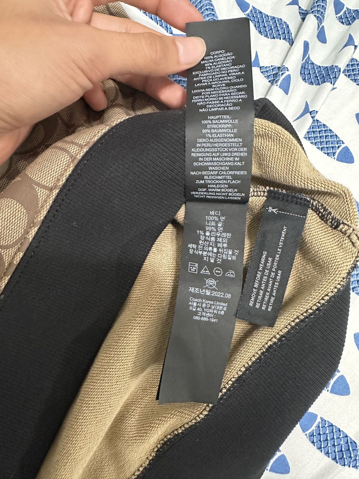 Coach Coach Black n Brown Sweatshirt Size US M / EU 48-50 / 2 - 6 Thumbnail