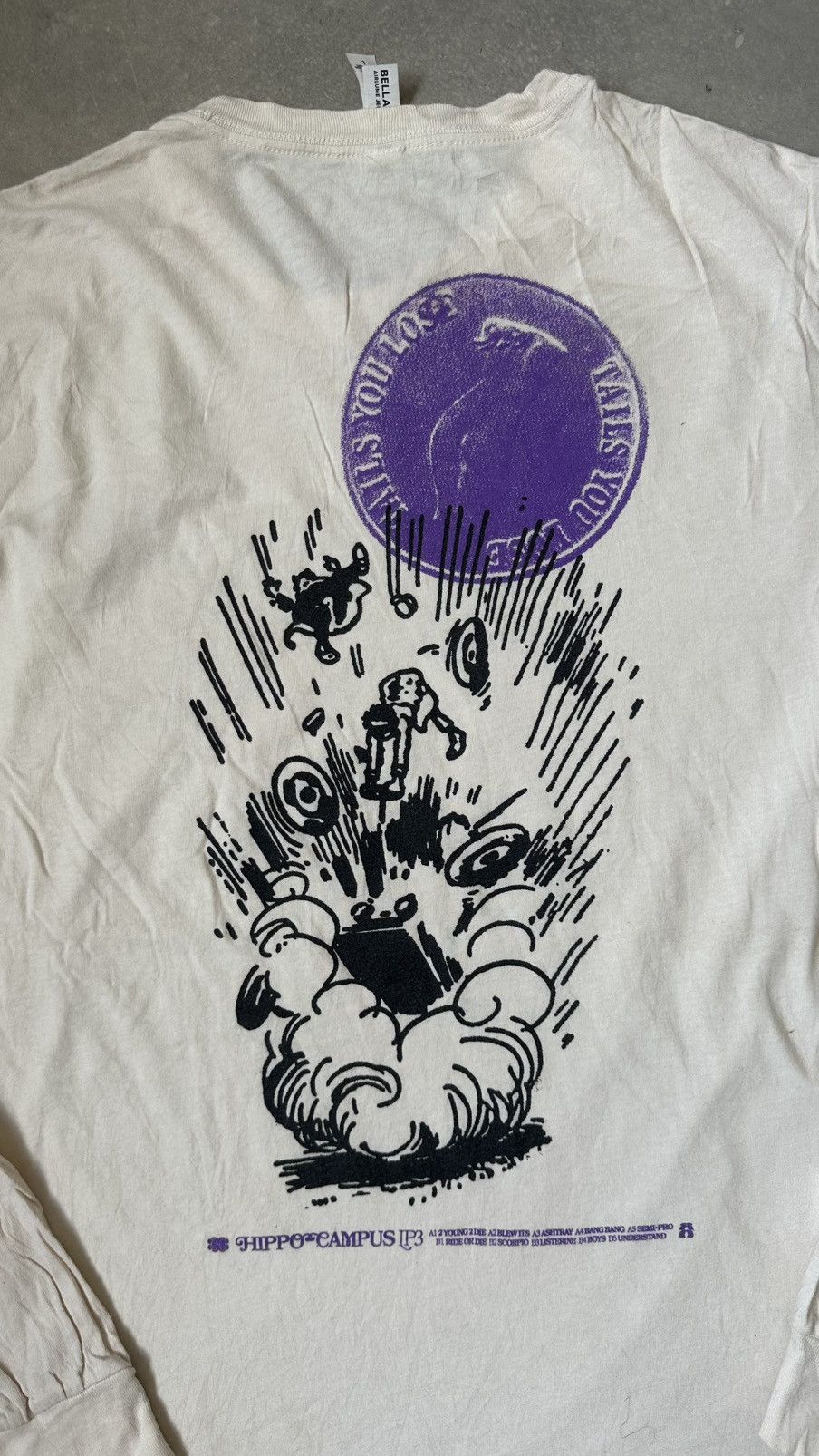 Band Tees HIPPO CAMPUS TAILS YOU LOSE BAND TEE Size US M / EU 48-50 / 2 - 7 Thumbnail