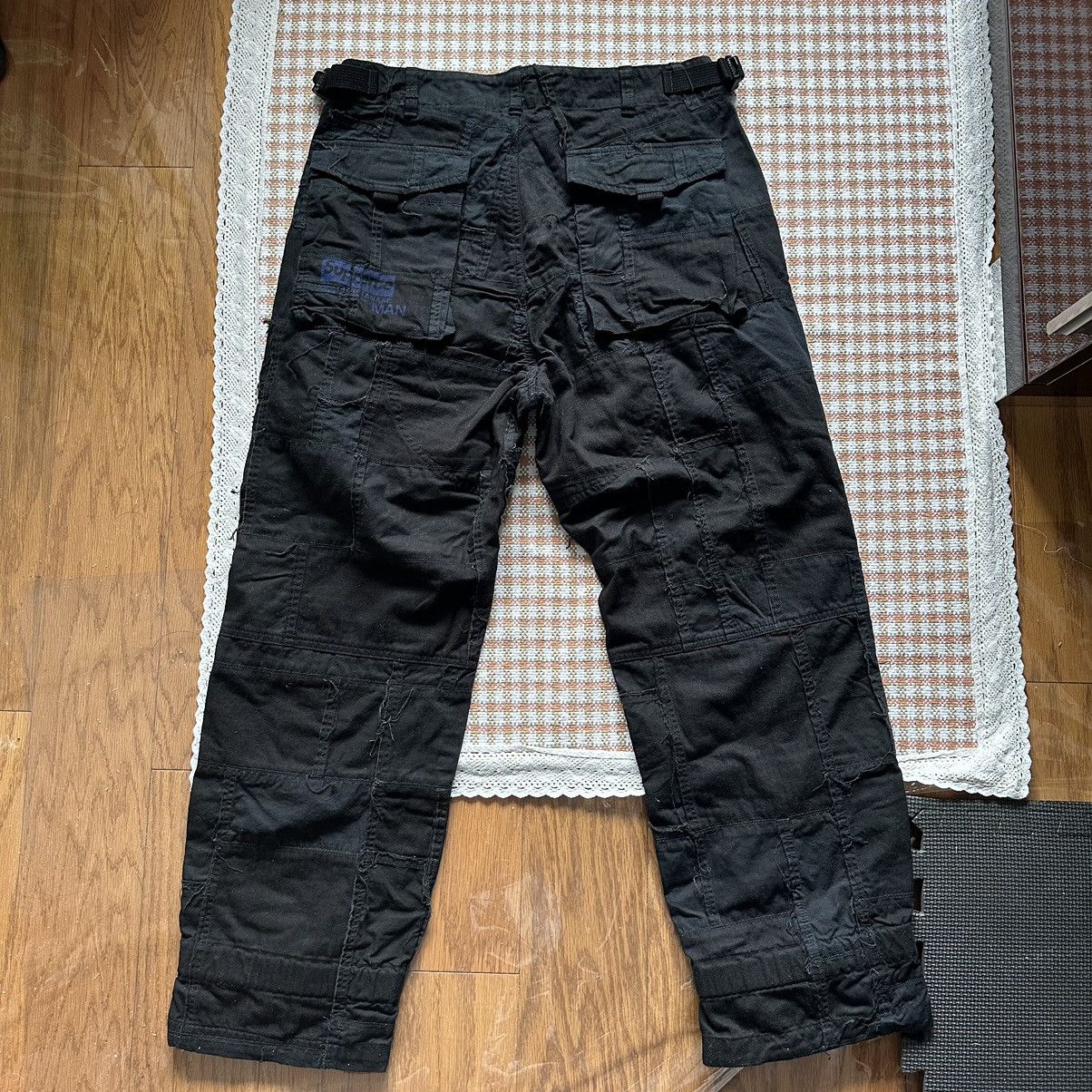 Supreme x Junya Watanabe CDG MAN Black Patchwork Cargo Pants