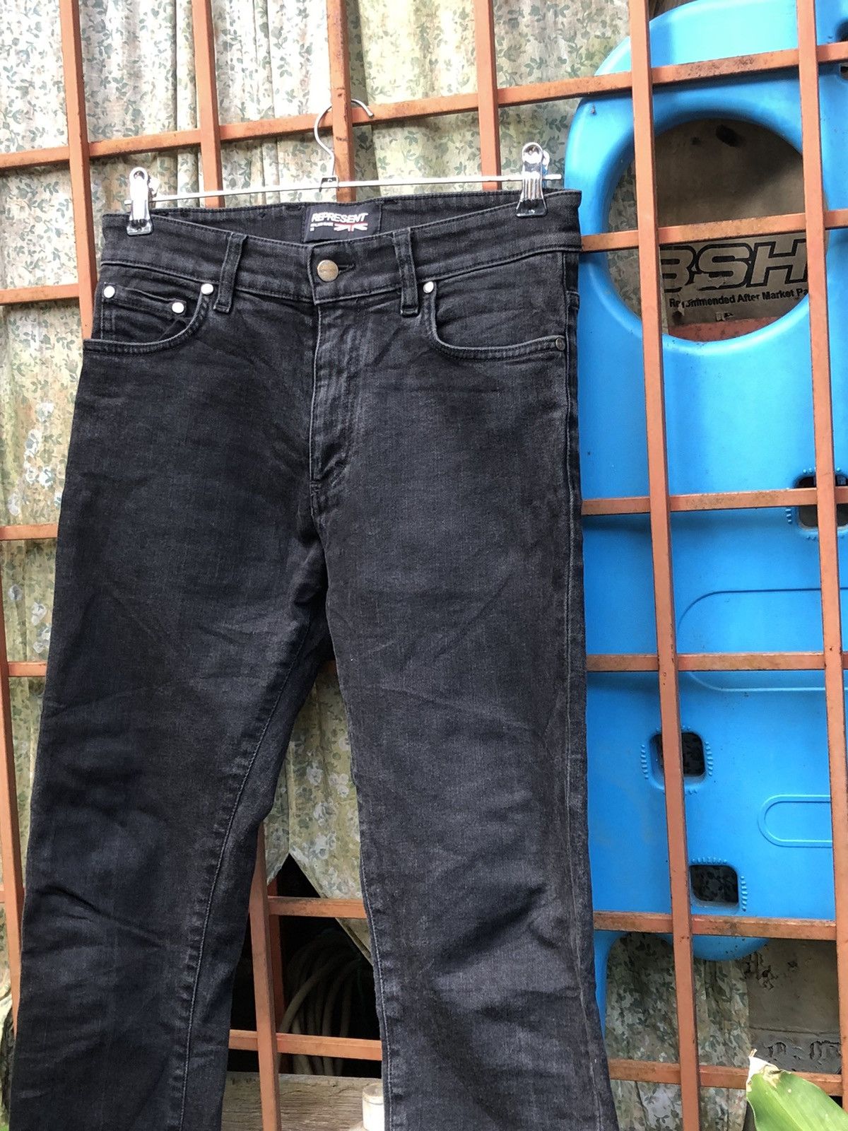 Represent Clo. Represent Clo Jeans Skinny Slim Black Size US 30 / EU 46 - 4 Thumbnail