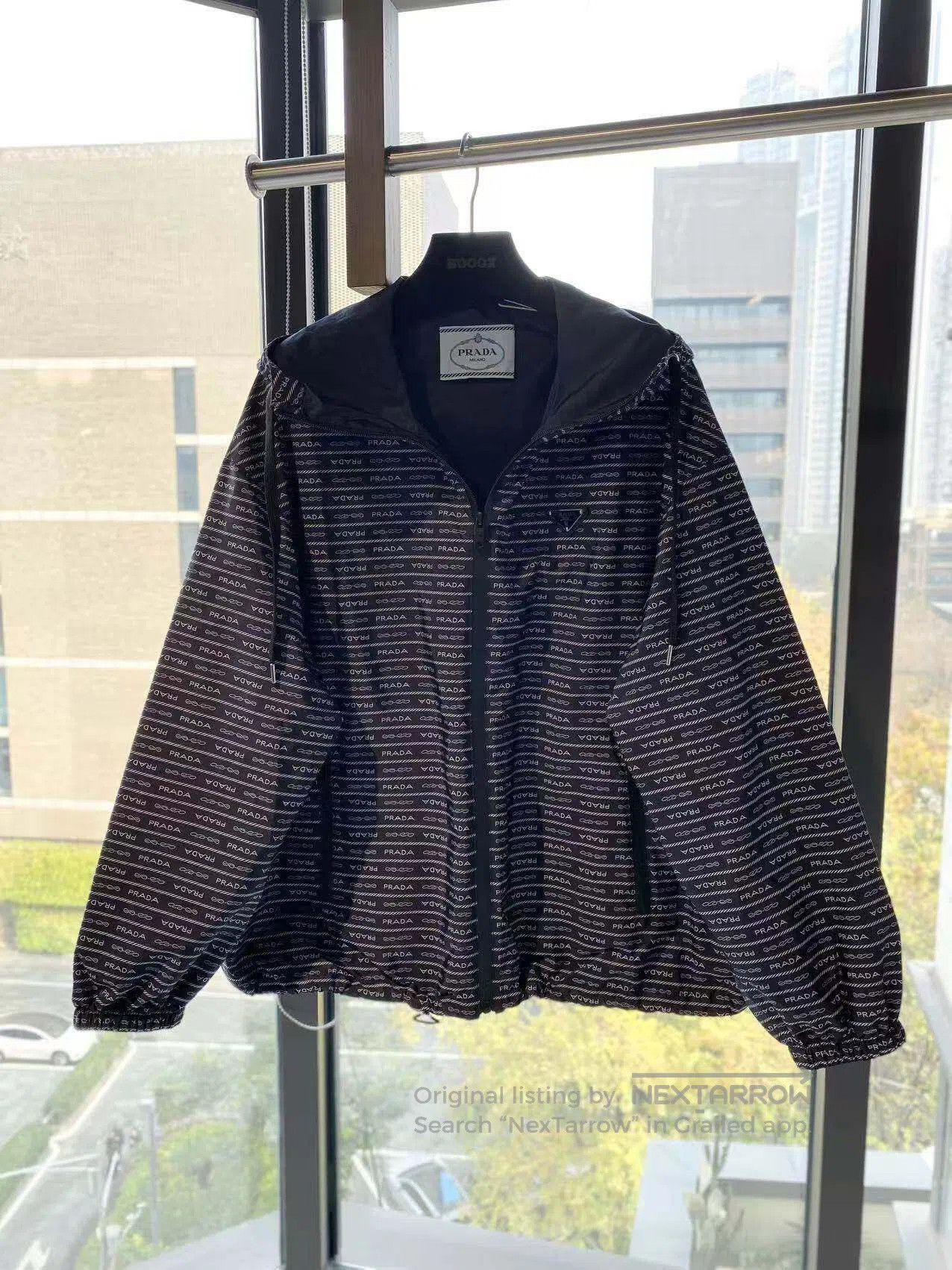Prada Prada Full of printed logo jacket| Size XS / US 0-2 / IT 36-38 - 2 Thumbnail