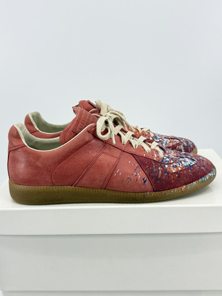 Maison Margiela GAT Low Paint Splatter Size US 8 / EU 41 - 1 Thumbnail
