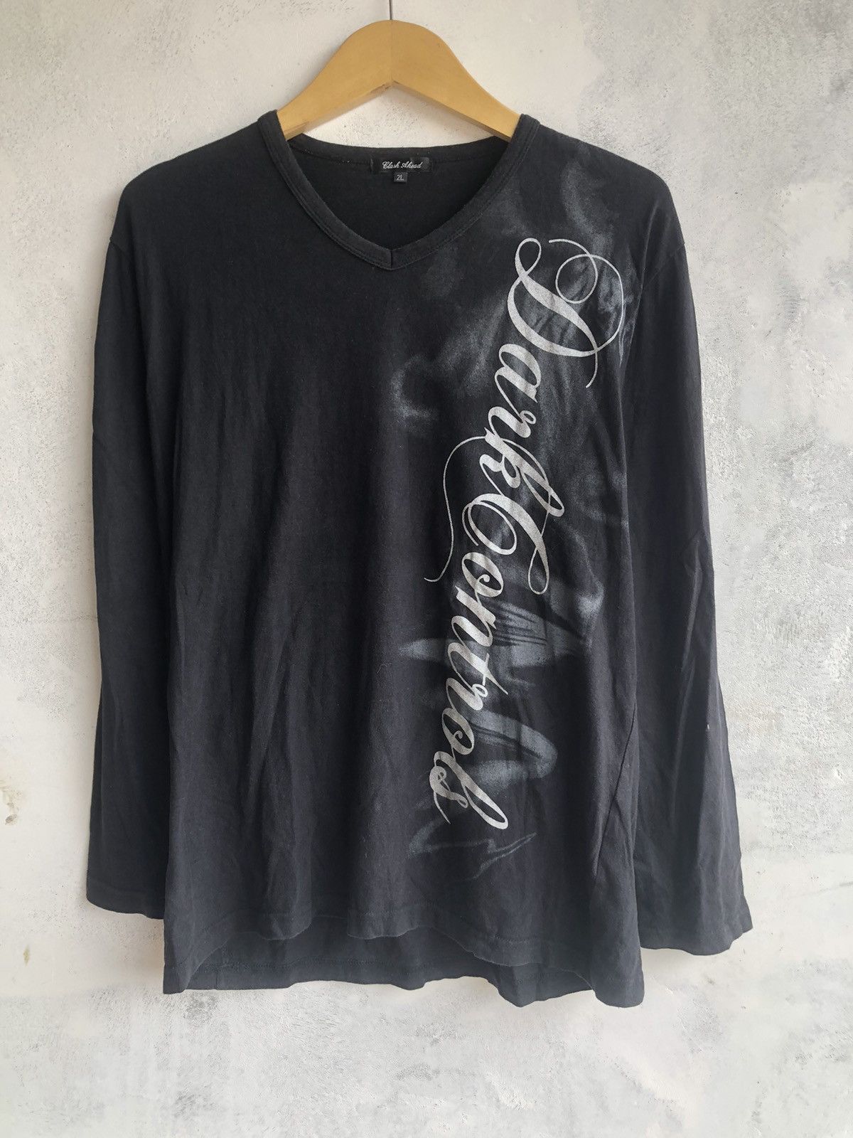 Hysteric Glamour Japan Gothic Poem LongSleeve Clash Ahead Punk Style Size US XL / EU 56 / 4 - 1 Thumbnail