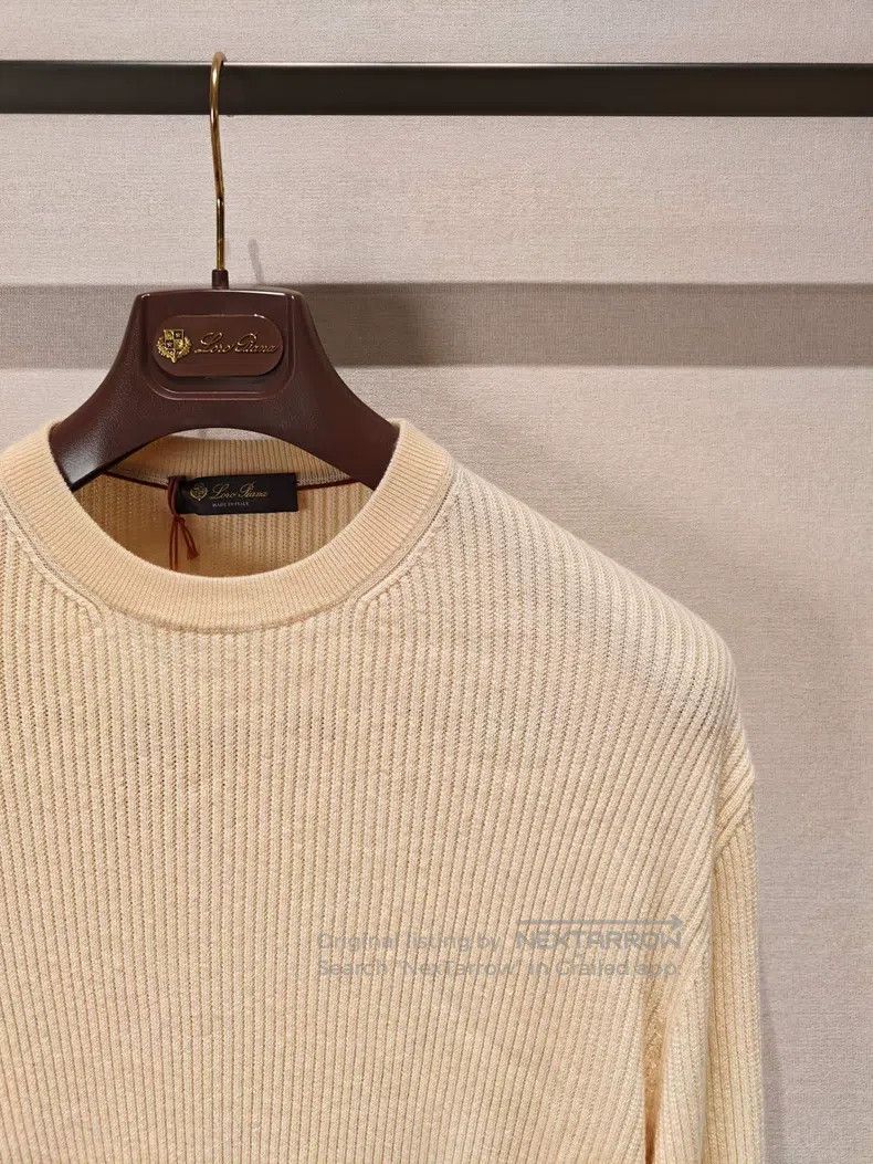Loro Piana Loro Piana Round neck knitted sweater Size US M / EU 48-50 / 2 - 5 Thumbnail