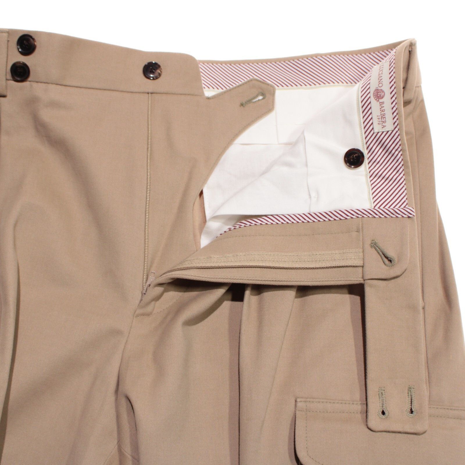Luciano Barbera New with tags Cargo Size 34 US In Beige