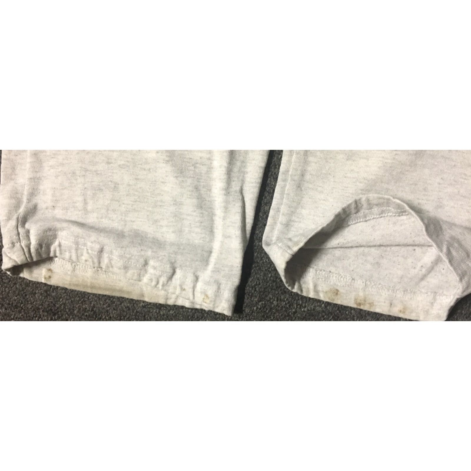 Champion VINTAGE Champion Sweatpants L Gray Lightweight Faded 80s 90s USA Gym Activewear Pants Men Size US 33 - 5 Thumbnail