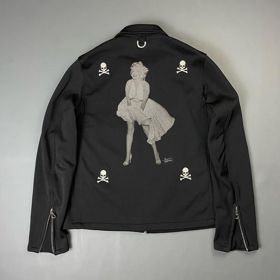 image of Mastermind Japan Theater 8 Bernard Hollywood Jackt Size M in Black, Men's