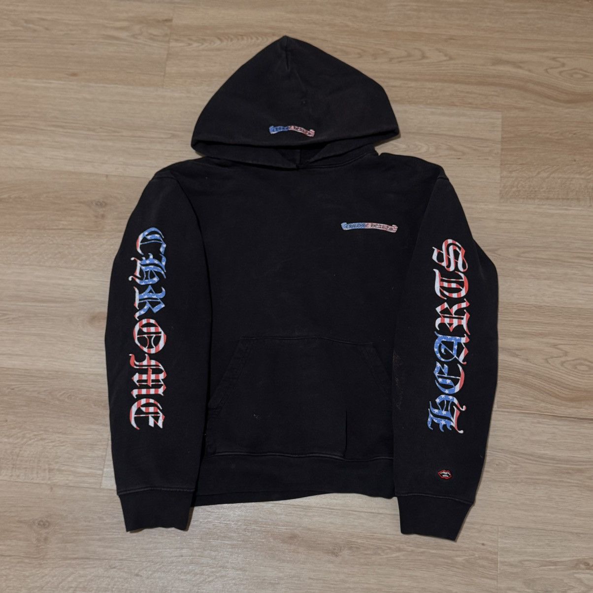 Chrome hearts x Matty Boy 4th Of July hoodie/Black