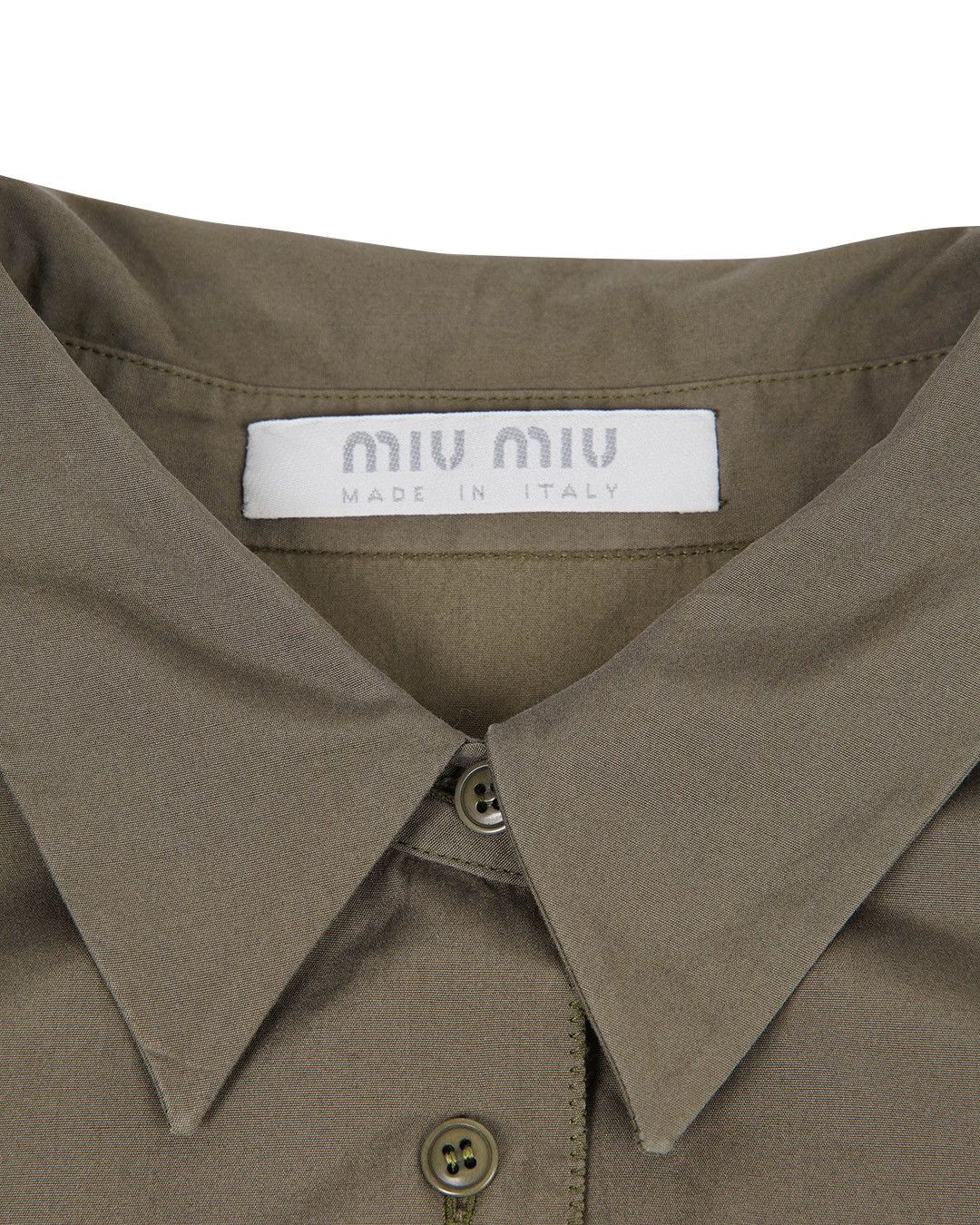 Miu Miu Miu Miu S/S1999 Ruffle Pleated Back Shirt Size M / US 6-8 / IT 42-44 - 4 Thumbnail