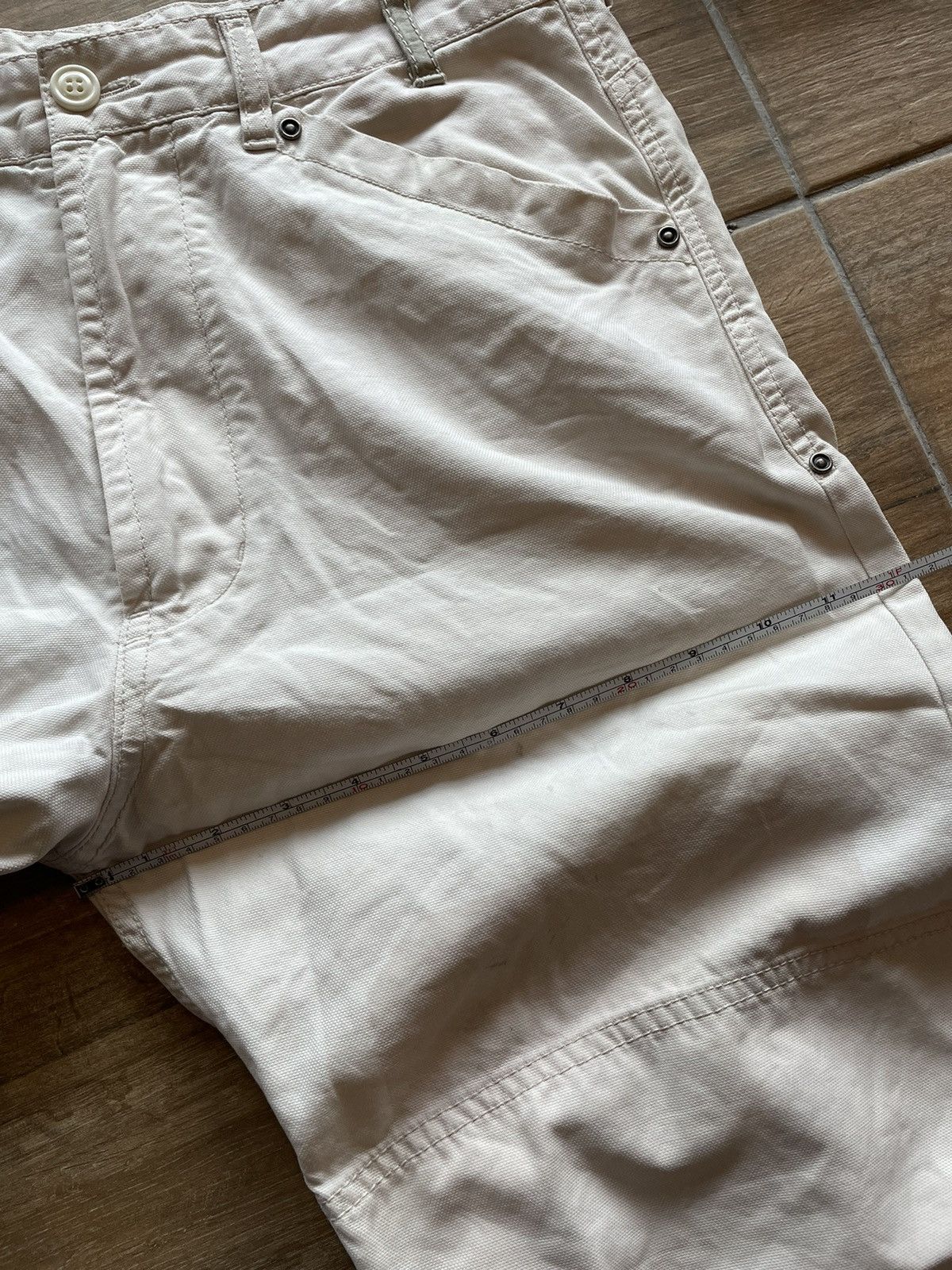 Diesel Diese OffWhite Reconstructed Pant Size US 31 - 24 Thumbnail