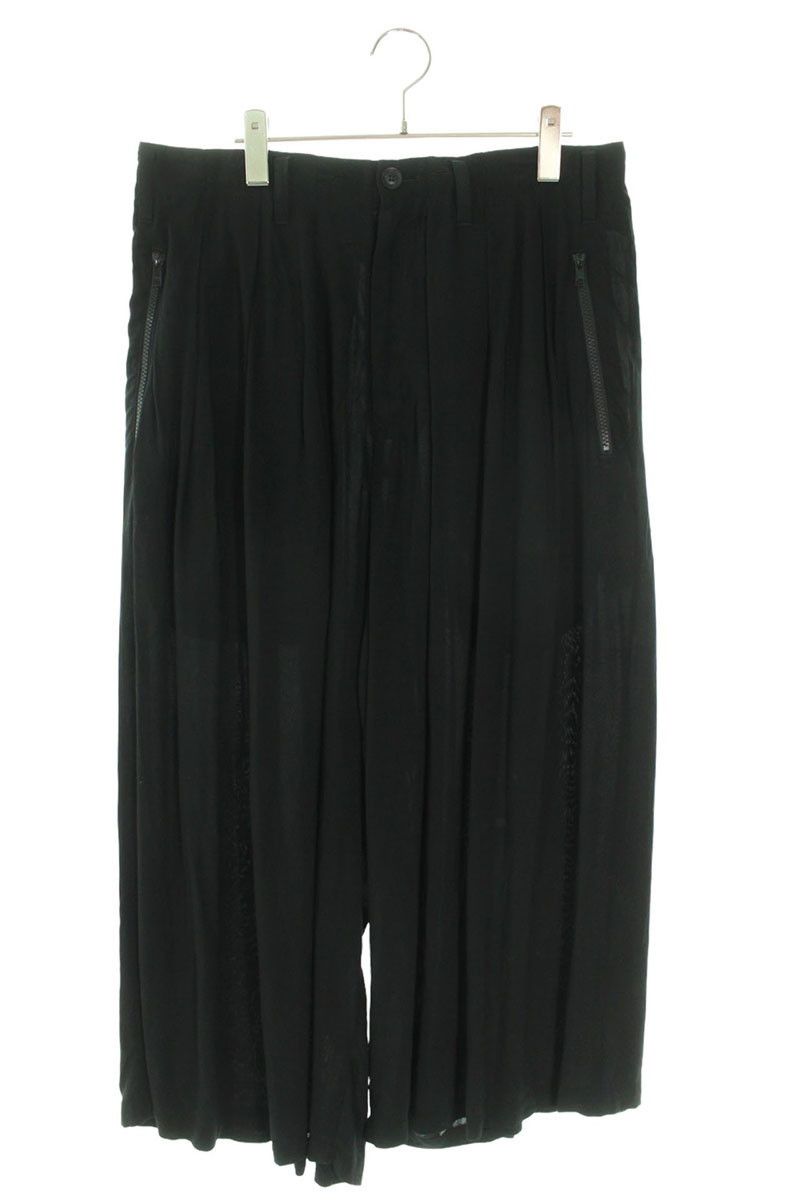 Yohji Yamamoto B Yohji Yamamoto wide cropped long pants Size US 33 - 1 Thumbnail