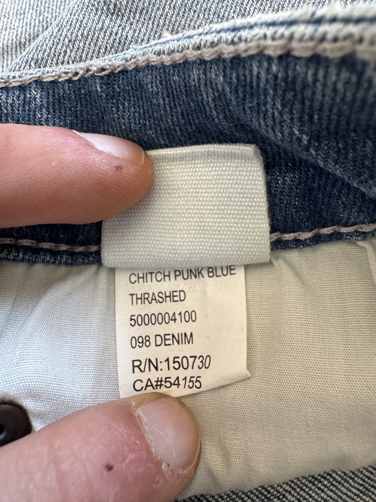 Ksubi KSUBI Blue Thrashed Size US 32 / EU 48 - 5 Thumbnail