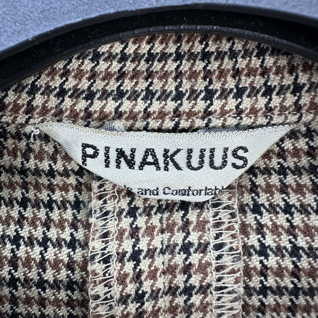 Japanese Brand Vintage 80's Rockabilly Style Zipper Houndstooth Jacket Size US XS / EU 42 / 0 - 11 Thumbnail