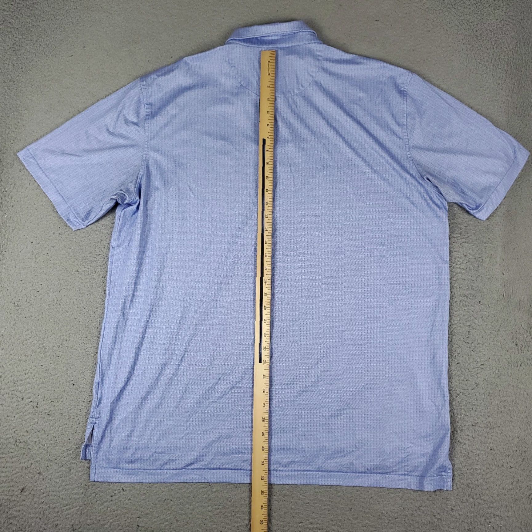Peter Millar Peter Millar Polo Shirt Mens XL Blue Drink Glass Print Summer Comfort Golf Shirt Bluish Accent Logo 2000s? Size US XL / EU 56 / 4 - 6 Thumbnail