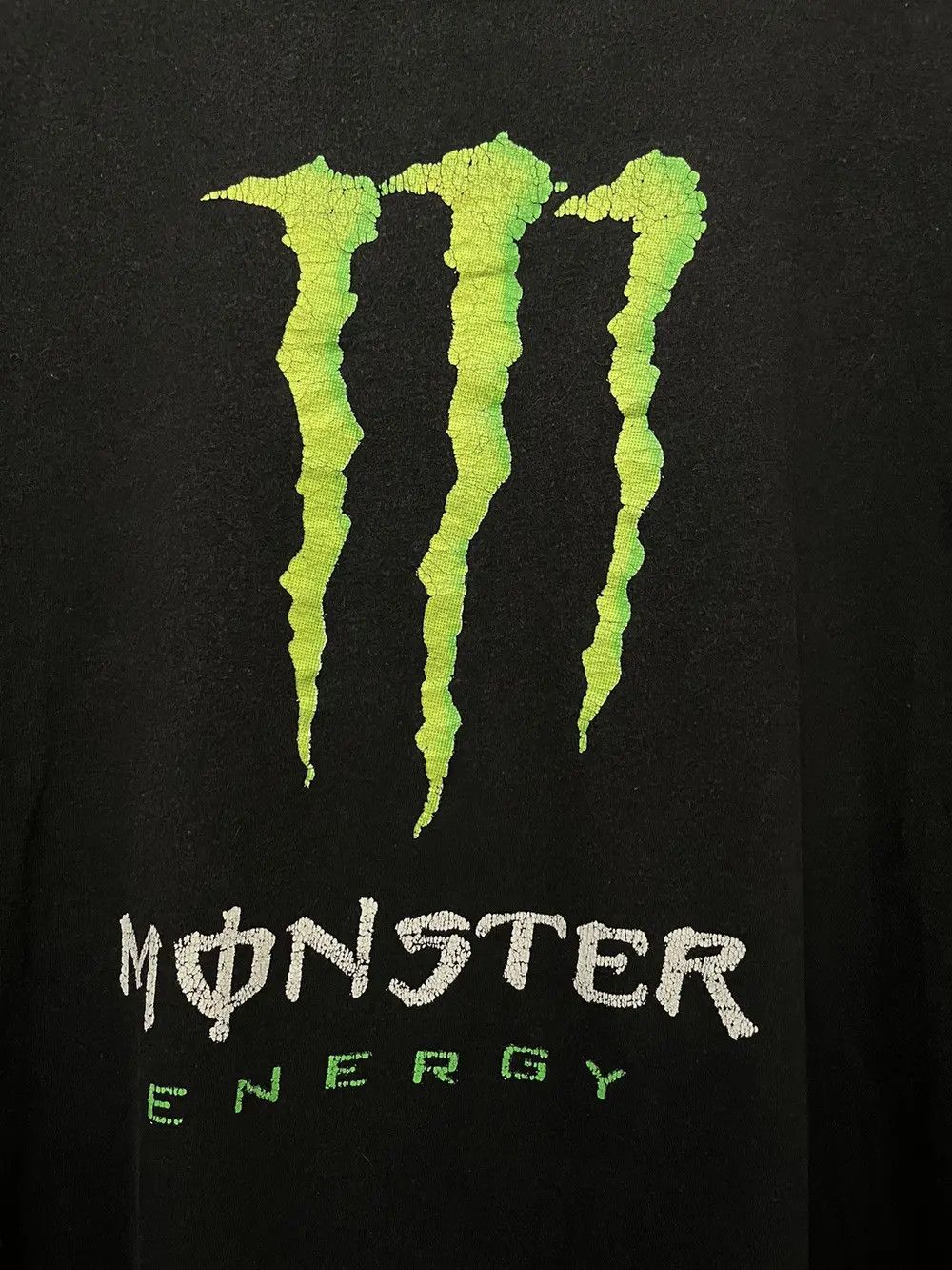 Vintage VINTAGE MONSTER ENERGY Y2K RACING TEE FADED T Shirt STREETWE Size US XL / EU 56 / 4 - 9 Thumbnail