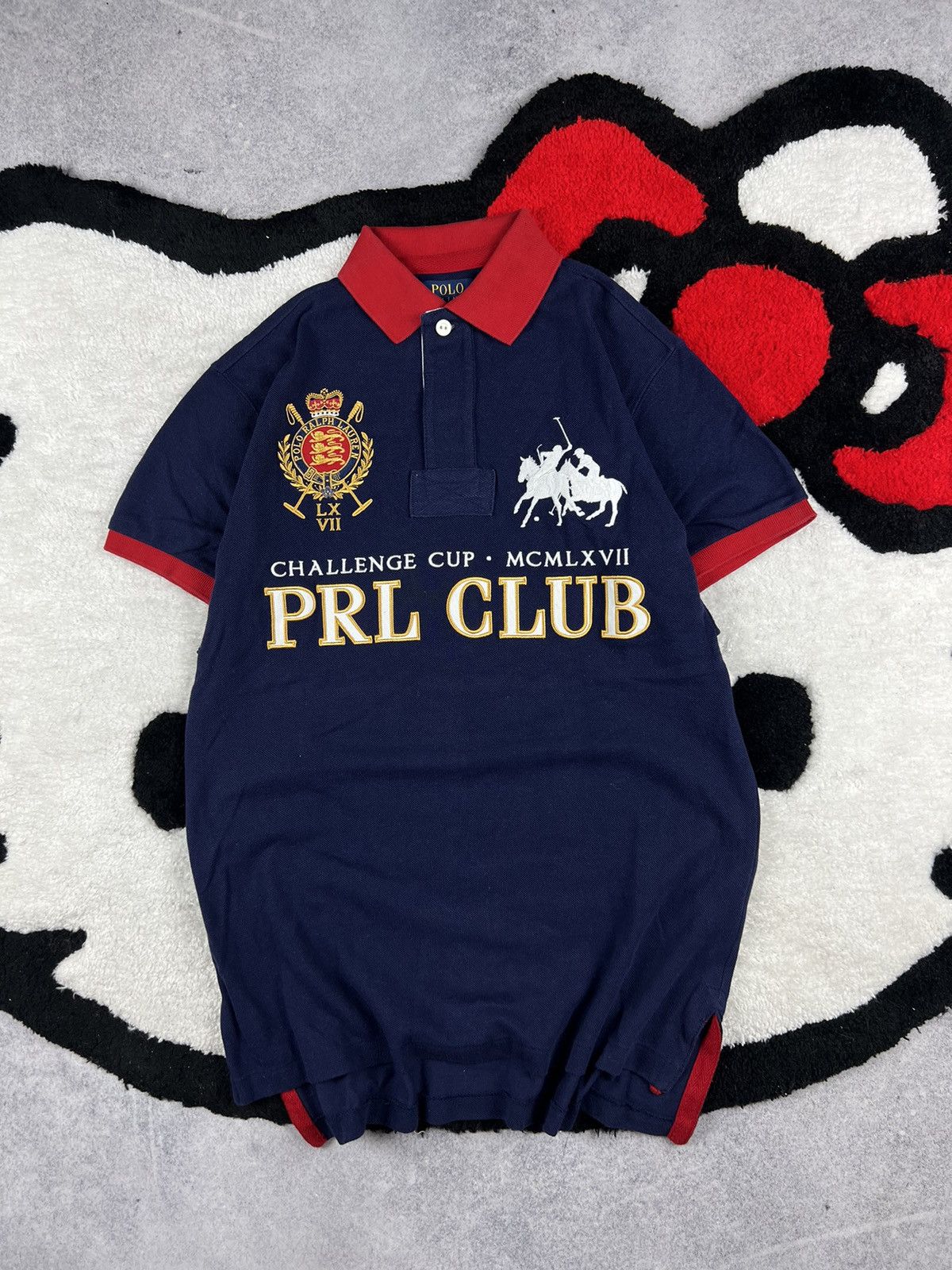 Ralph Lauren Polo Ralph Lauren Club Chief Keef Pony Old Money Y2K Polo Size US S / EU 44-46 / 1 - 1 Thumbnail