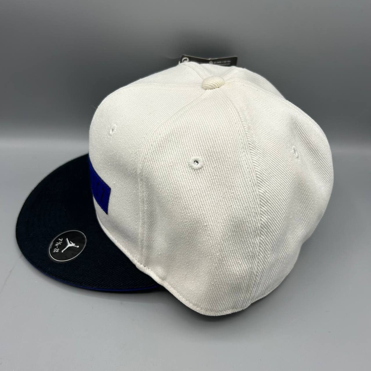 Jordan Brand Air Jordan J11 Hat Men 7 3/8 White Black Fitted Cap New Size ONE SIZE - 3 Thumbnail