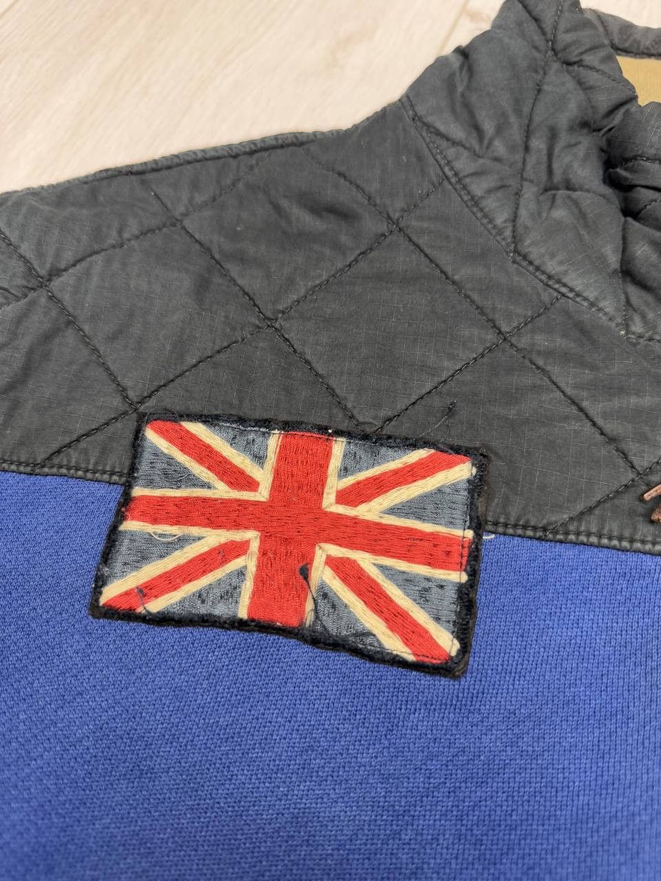 Other Vintage Ralph Lauren United Kingdom Flag Pullover Zip Size US L / EU 52-54 / 3 - 5 Thumbnail