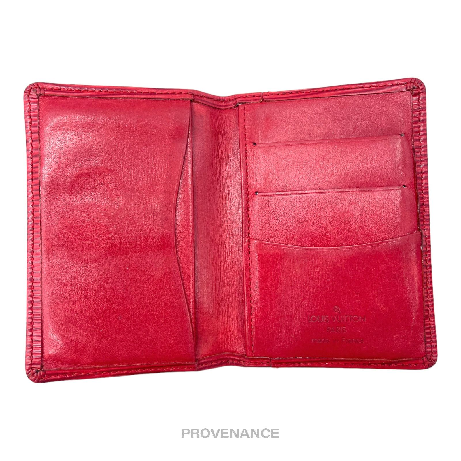 Louis Vuitton 🔴 Louis Vuitton Pocket Organizer - Red Epi Leather Size ONE SIZE - 9 Thumbnail