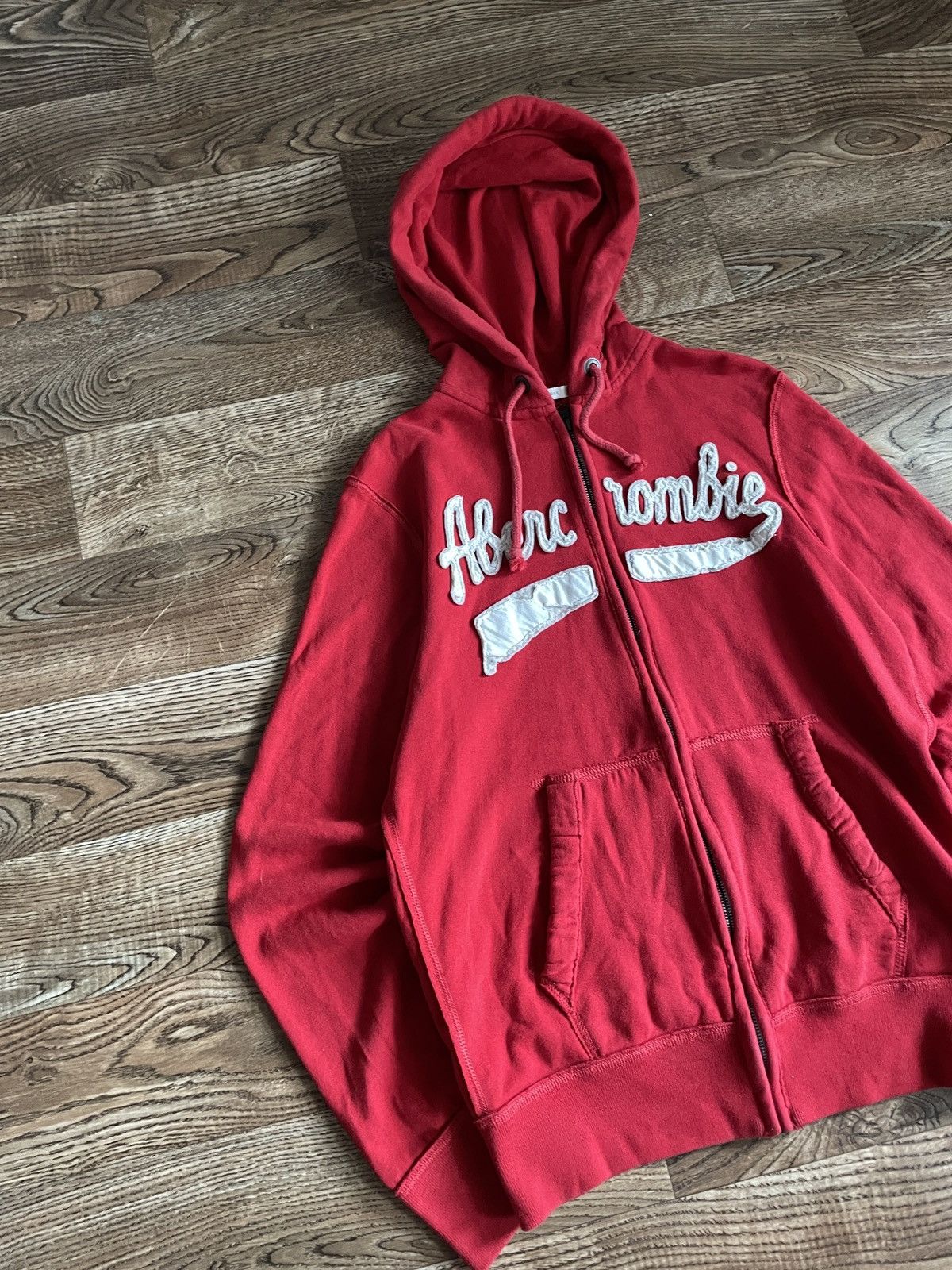 Abercrombie & Fitch × Vintage Vintage Abercrombie & Fitch Zip Hoodie Y2K Japanese Rare Size US M / EU 48-50 / 2 - 3 Thumbnail