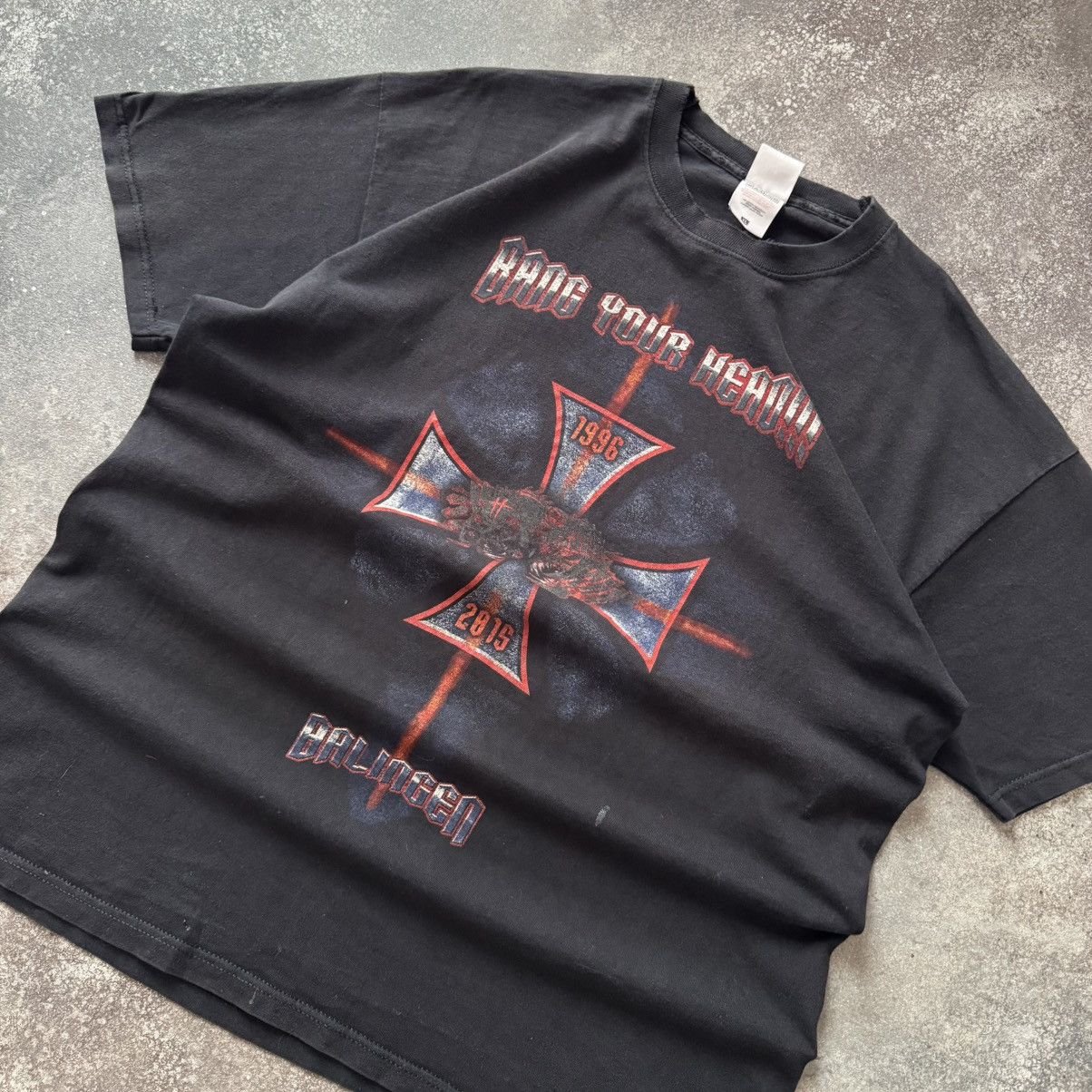 Vintage Amazing Vintage Y2K Faded Rock T-Shirt Size US XL / EU 56 / 4 - 1 Thumbnail
