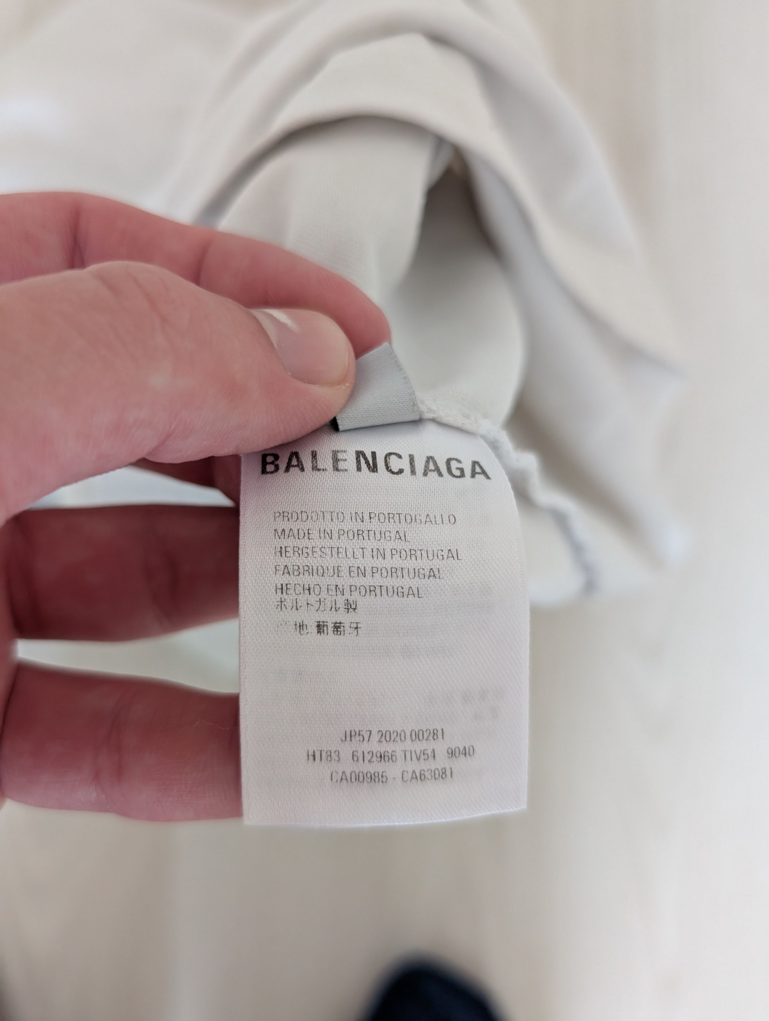 Balenciaga balenciaga t-shirt Size US L / EU 52-54 / 3 - 4 Thumbnail
