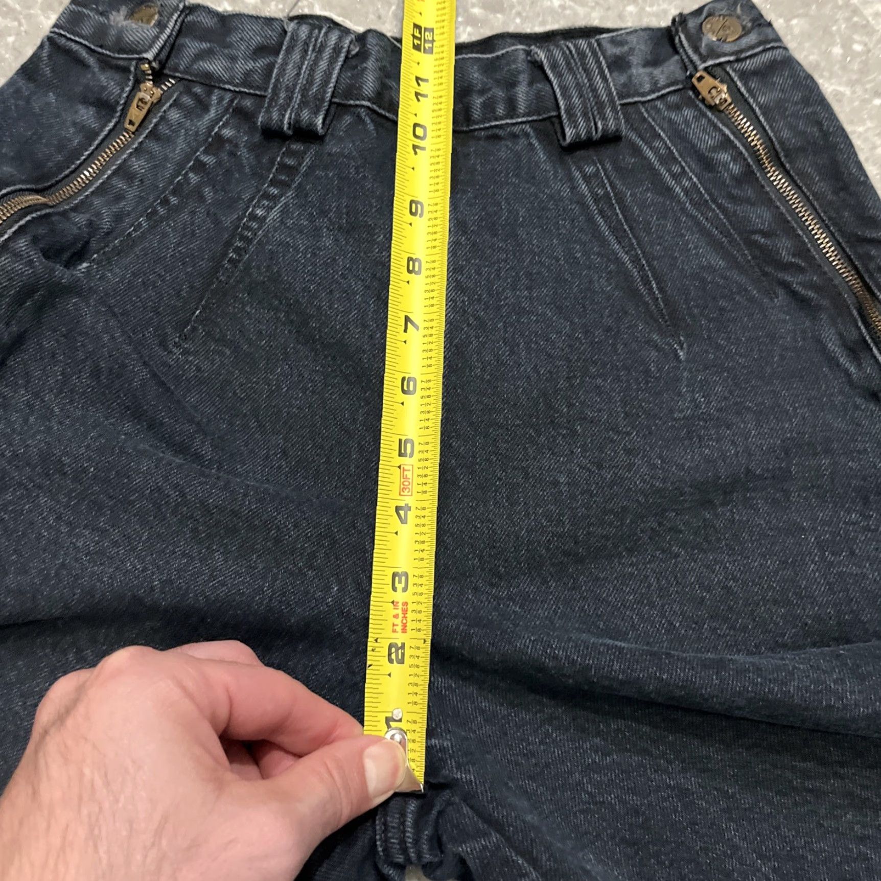 Guess VINTAGE Guess Georges Marciano Jeans Women 26x28 Zip Waist Acid Wash Y2K 90s Grunge Punk Rock Blue 5-Pocket Size 26" / US 2 / IT 38 - 5 Thumbnail