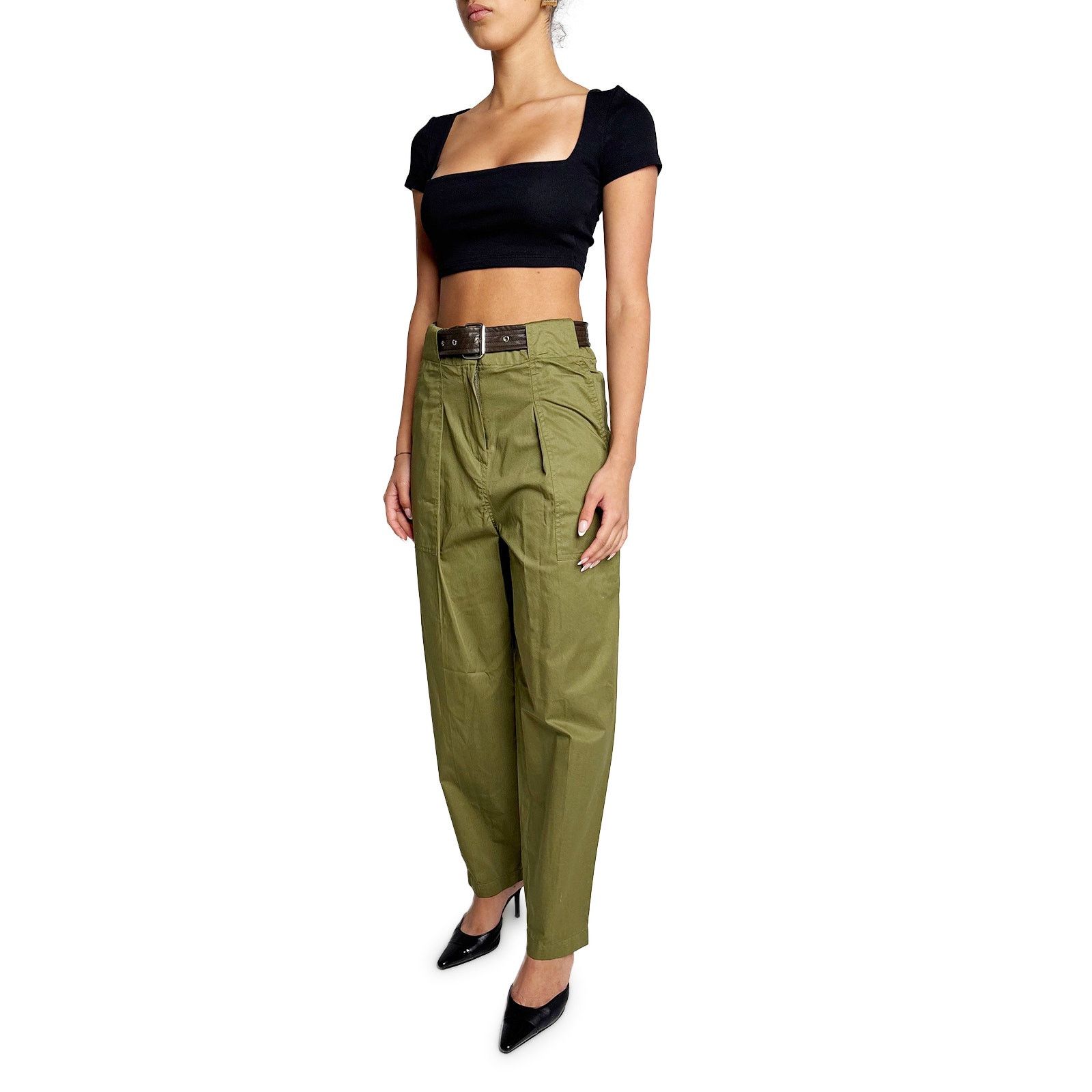 Other Olive trousers Size 25" / US 0 / IT 36 - 2 Thumbnail