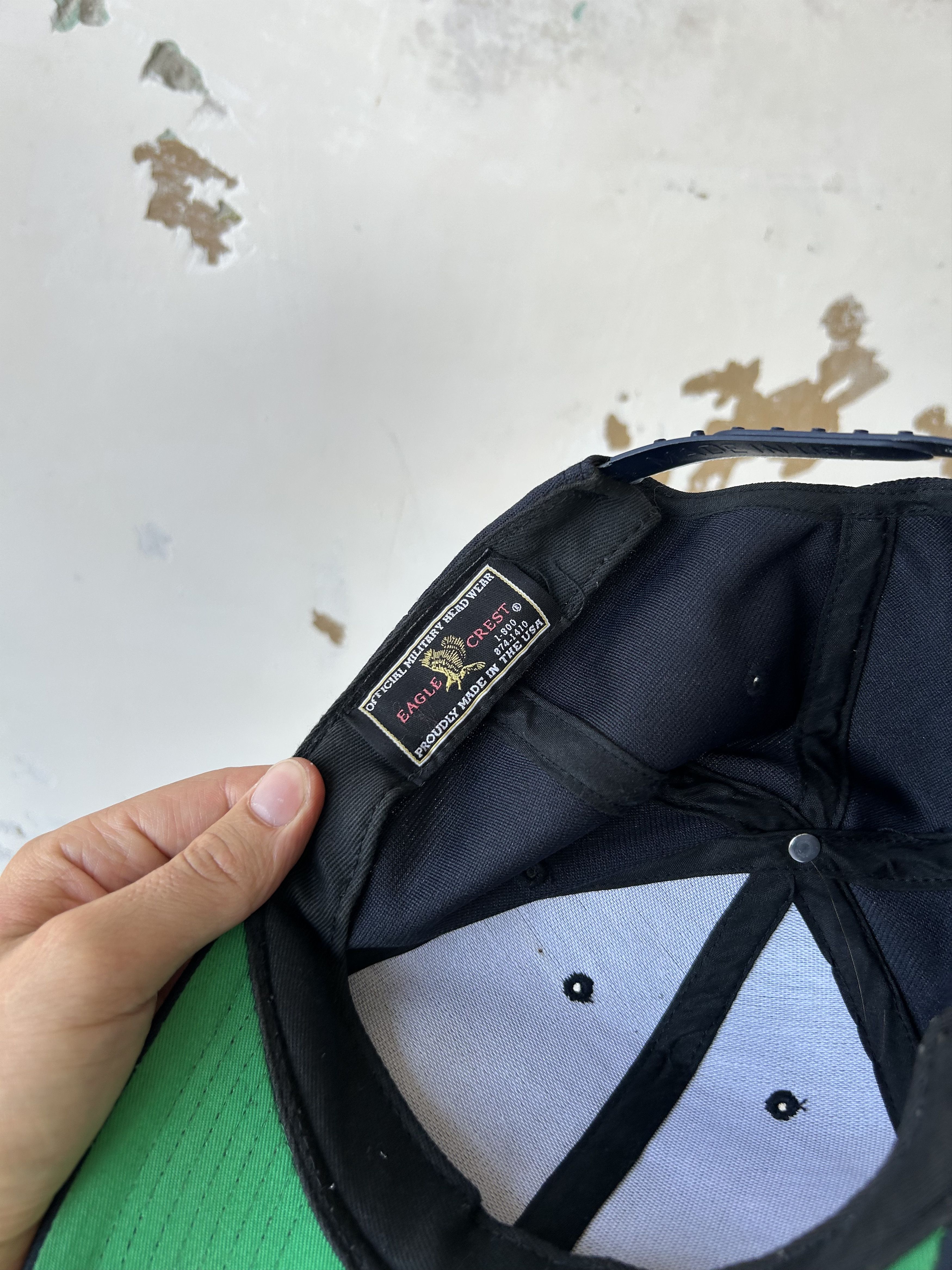 Vintage USS Cap Army 90s Size ONE SIZE - 5 Thumbnail