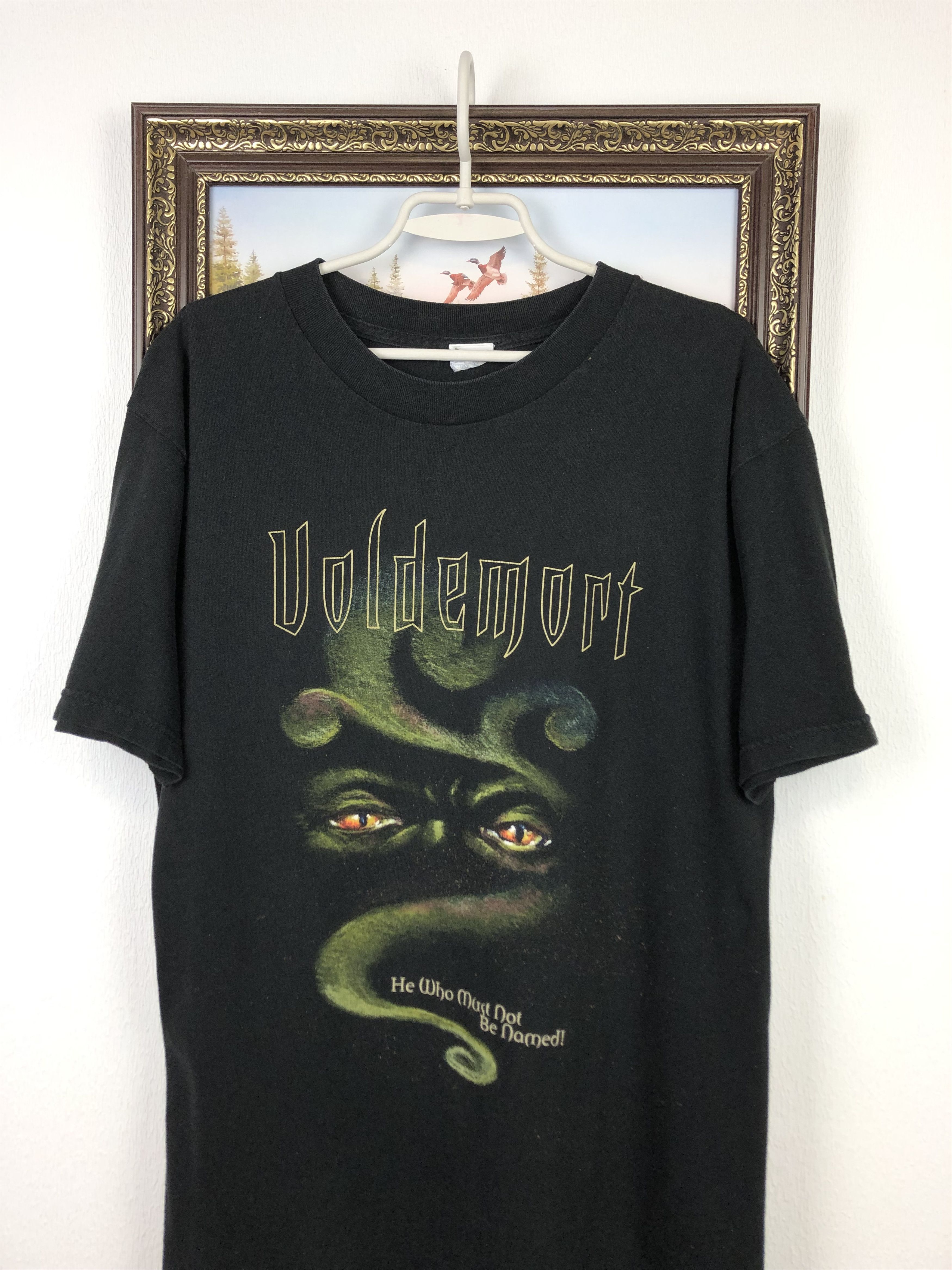 Vintage Vintage Harry Potter Movie Shirt Voldemort Tee He Who Must Size US L / EU 52-54 / 3 - 2 Thumbnail