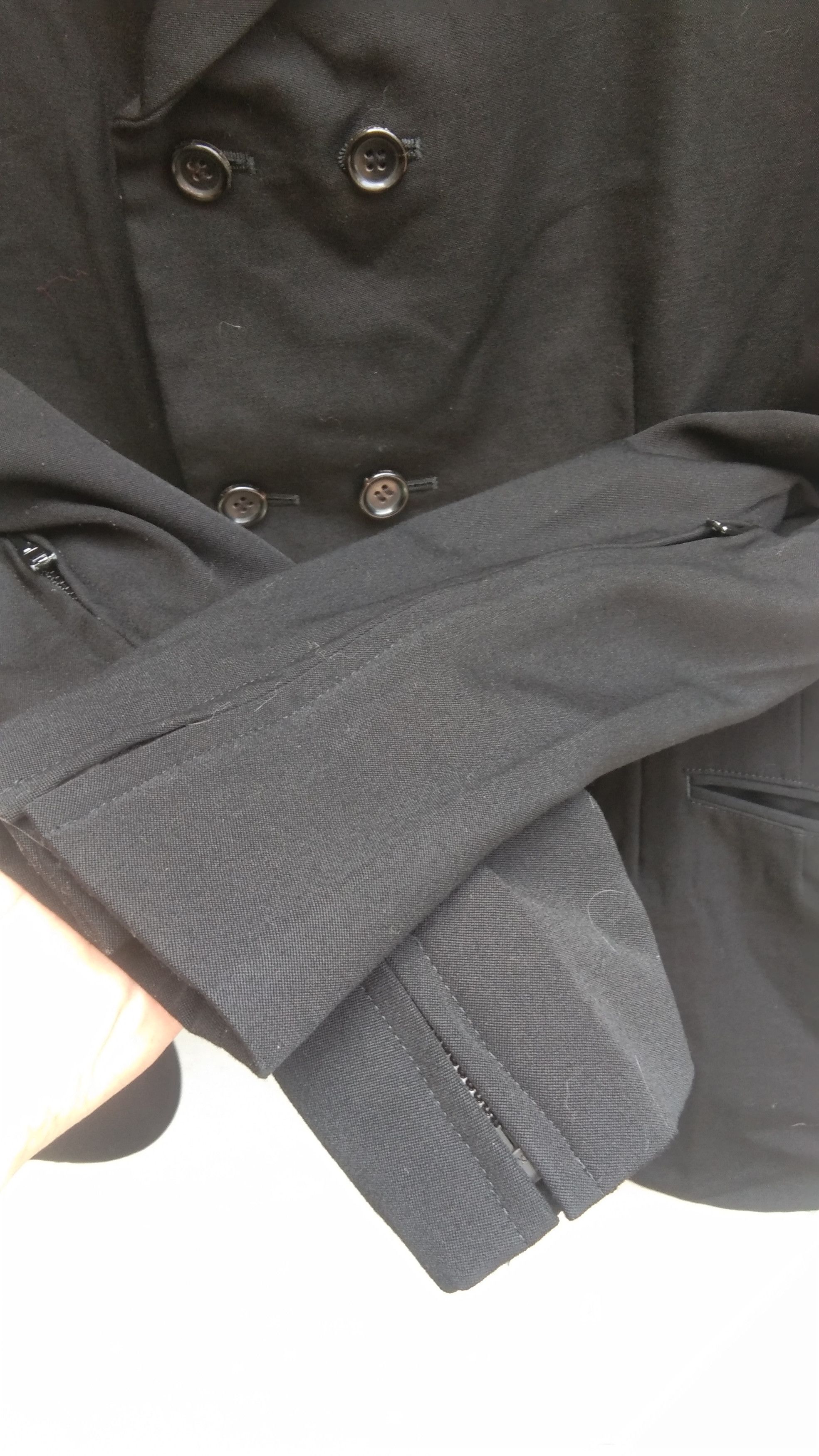 Y's Y's yohji yamamoto black blazer jacket Size M / US 6-8 / IT 42-44 - 4 Thumbnail