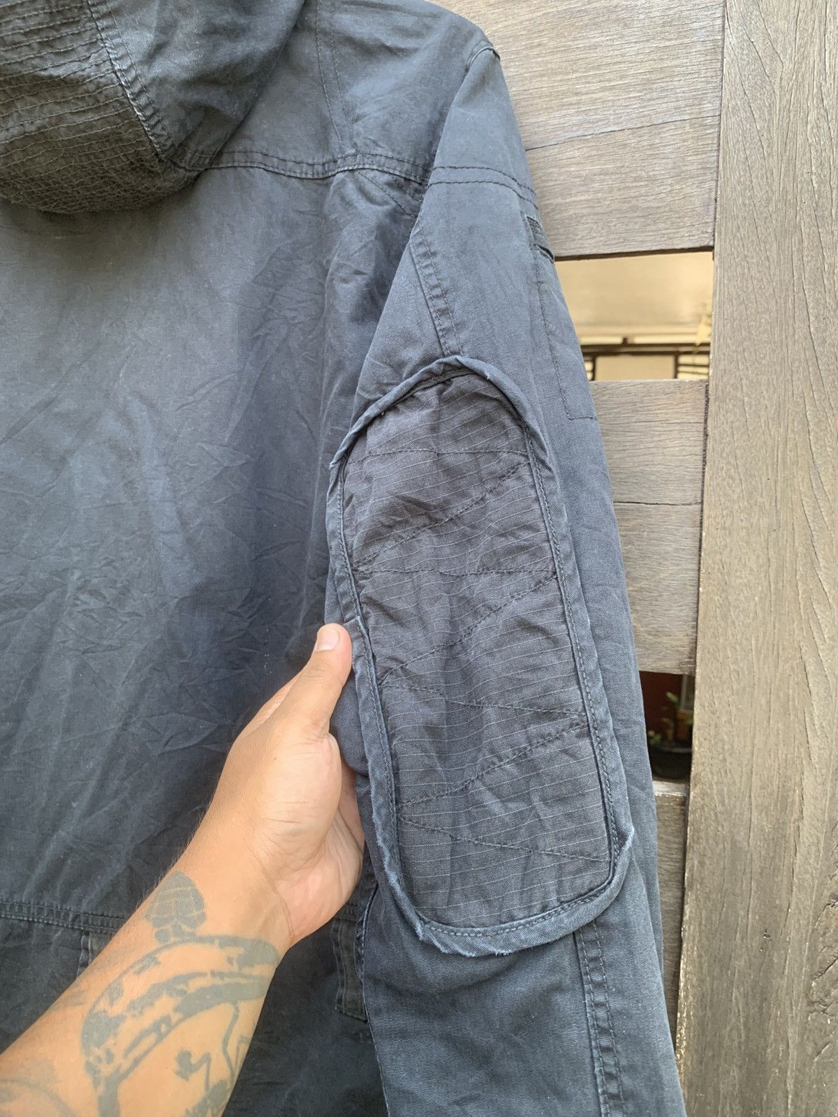 Ma+ Japanese Raw Washed Utility Multi Pocket Jacket Size US XL / EU 56 / 4 - 16 Thumbnail