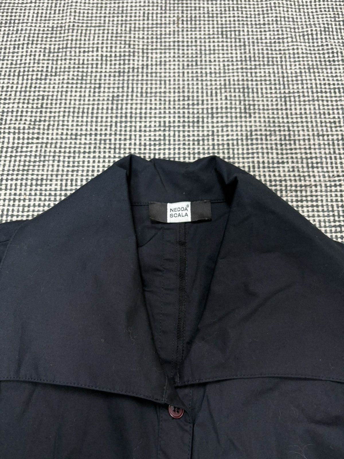 Japanese Brand Ann D style Nedda Scala Avant Garde Asymmetrical Jacket Size XS / US 0-2 / IT 36-38 - 4 Thumbnail