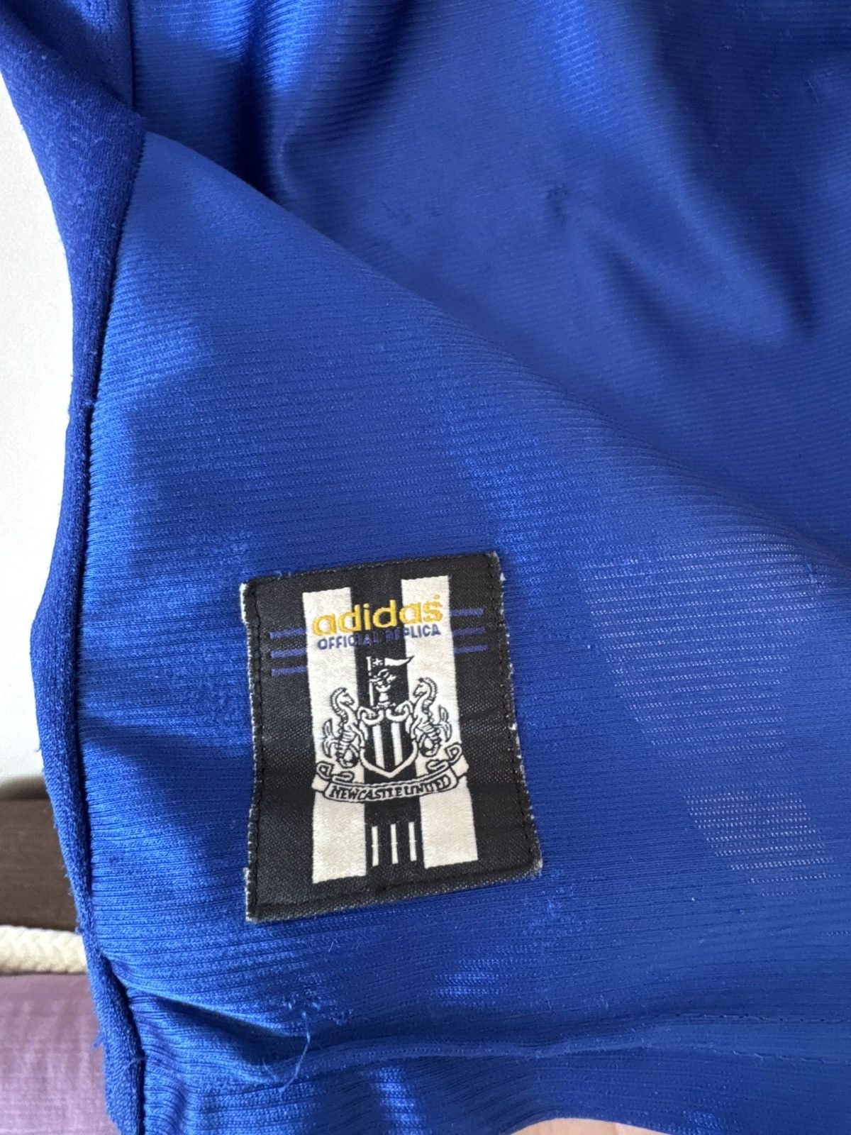 Adidas Vintage Newcastle United 1998-1999 Away Soccer Jersey Shirt Size US XL / EU 56 / 4 - 20 Thumbnail