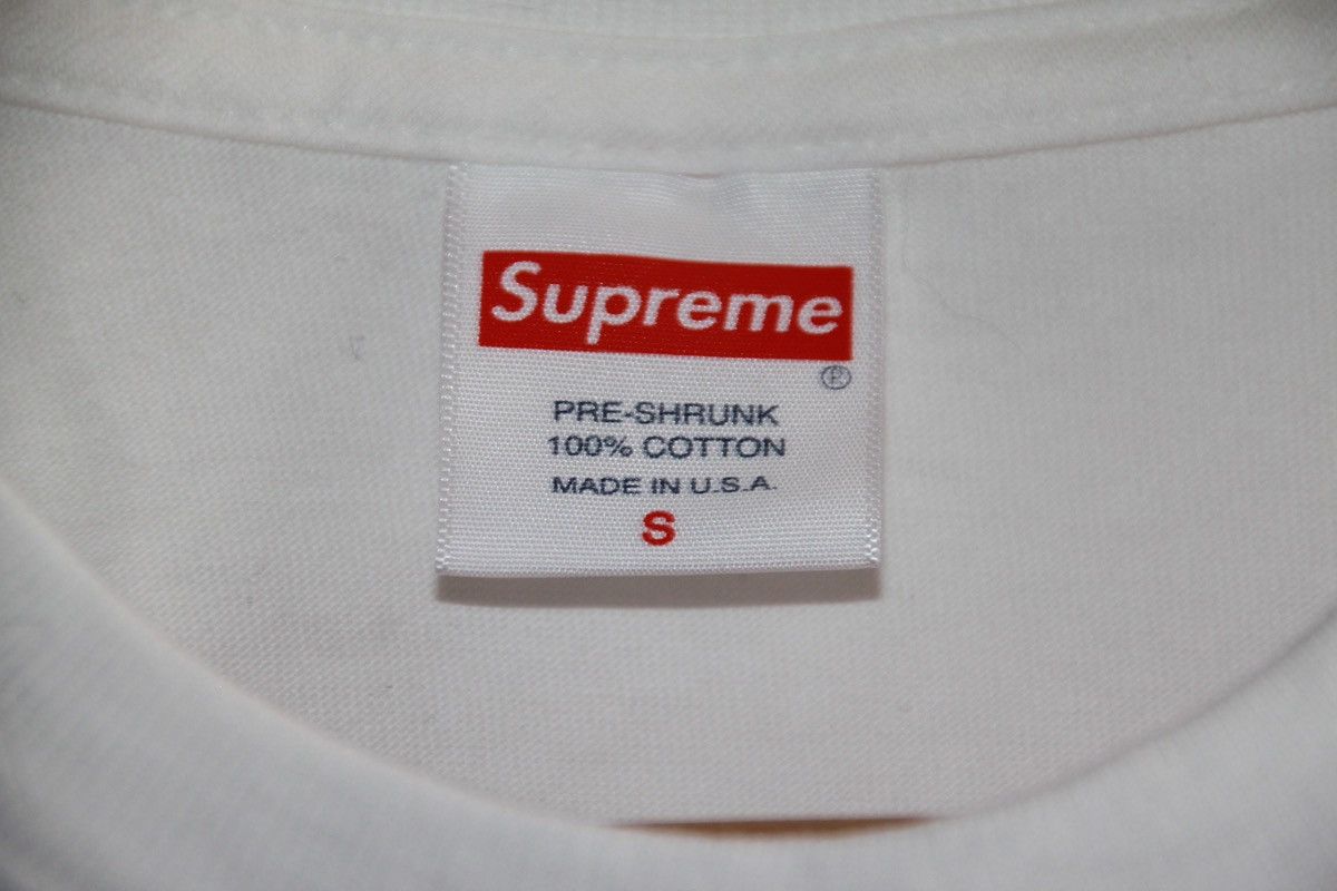 Supreme SUPREME Still Talking Tee White/Red SS22 Size US S / EU 44-46 / 1 - 7 Thumbnail