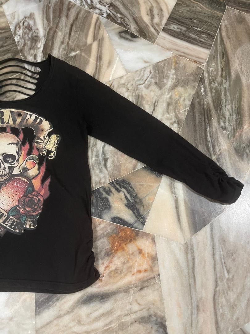 Dig Deep Dig Deep Gravery Garney Scatter Poem Punk Gothic LGB Style Size L / US 10 / IT 46 - 4 Thumbnail