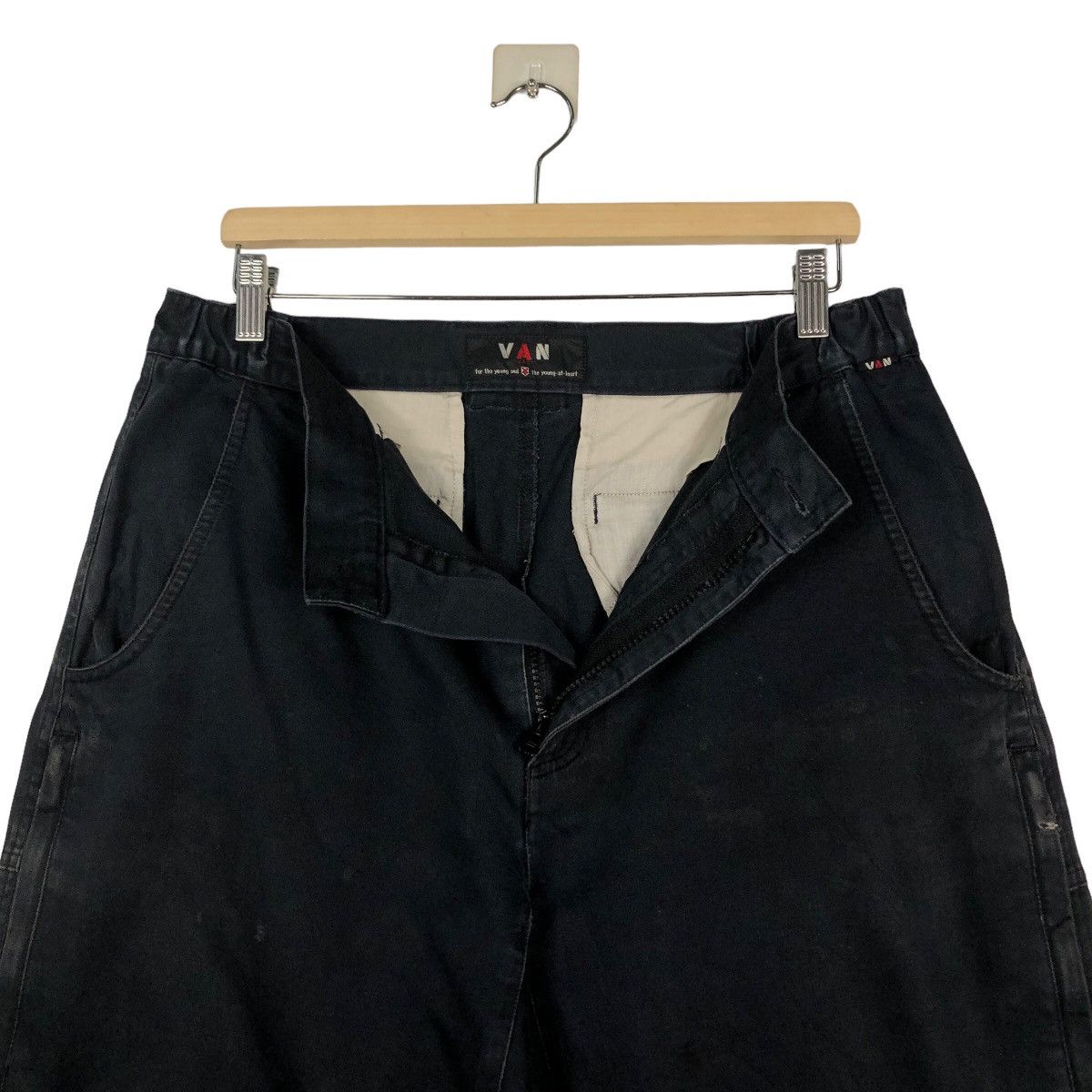 Hysteric Glamour 🔥Vintage Biker Trousers Van Jac Japan Size US 32 / EU 48 - 15 Thumbnail