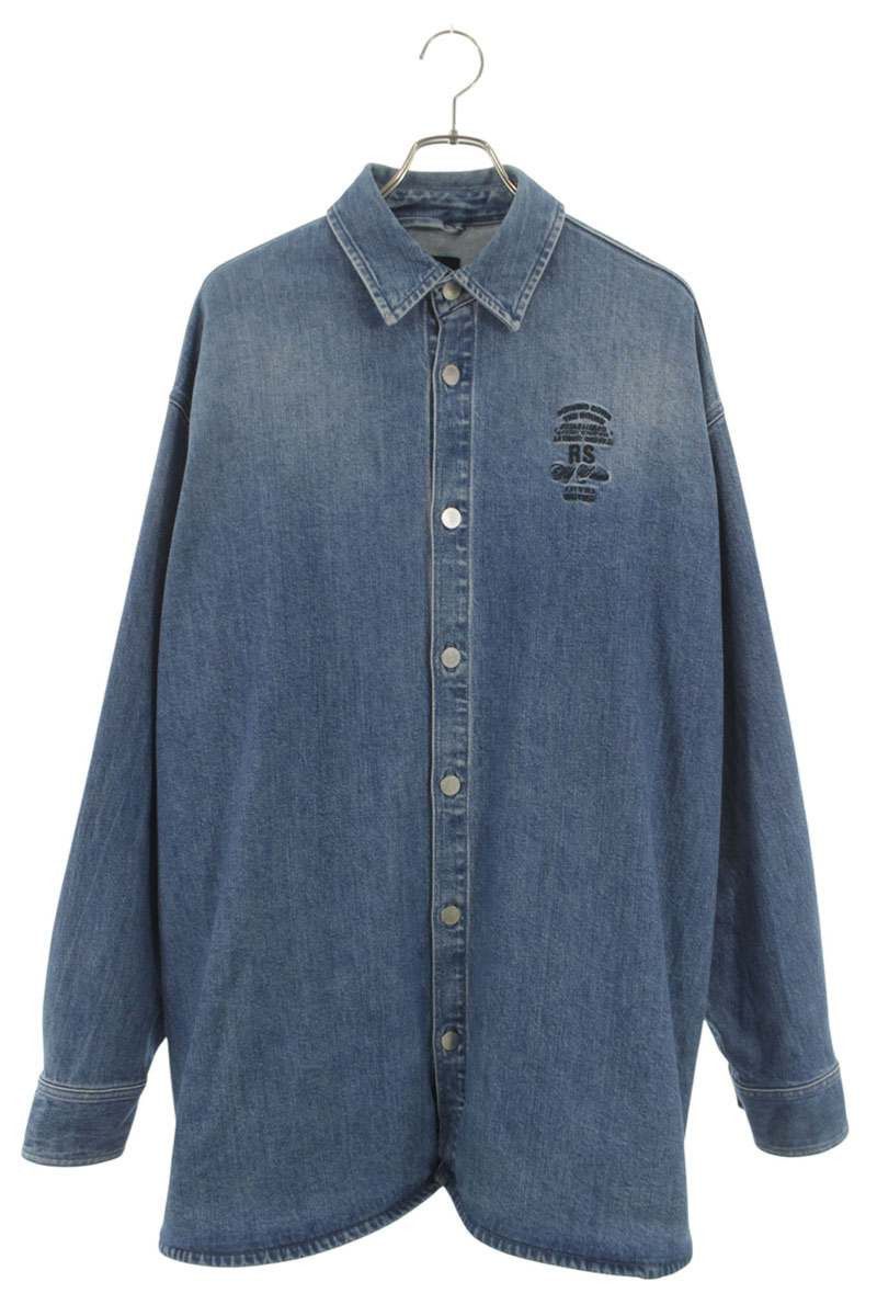 Raf Simons Raf Simons Big Fit Denim Fur Jacket | Grailed