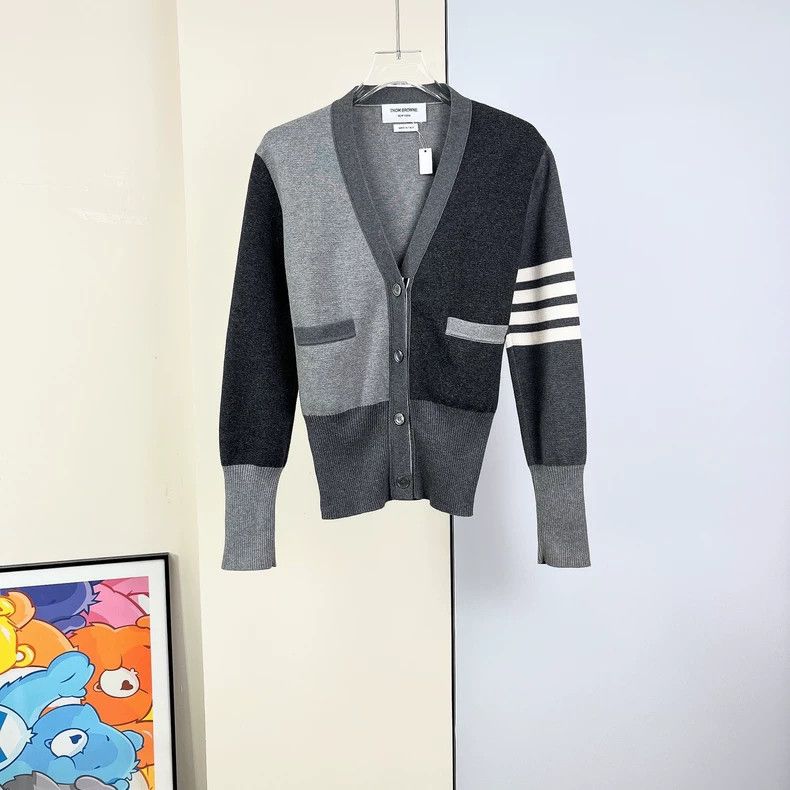 Thom Browne Thom Browne Knitted cardigan jacket Size S / US 4 / IT 40 - 2 Thumbnail
