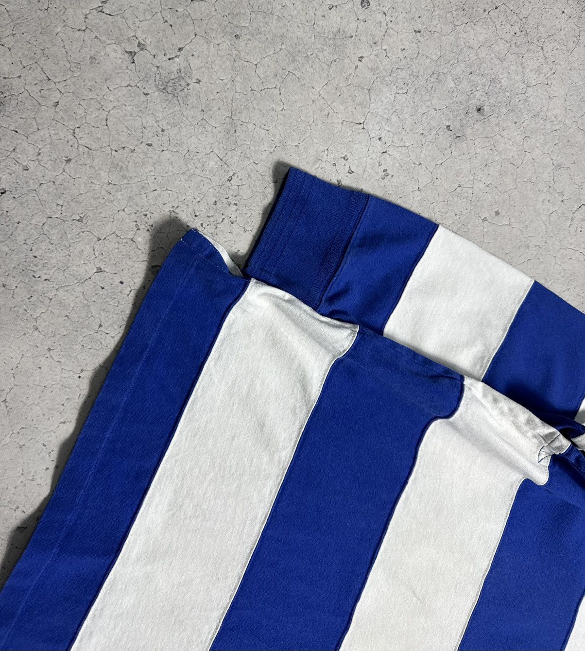 Polo Ralph Lauren Polo Ralph Lauren Striped Rugby Sweatshirt Vintage #21 Size US XXL / EU 58 / 5 - 3 Thumbnail