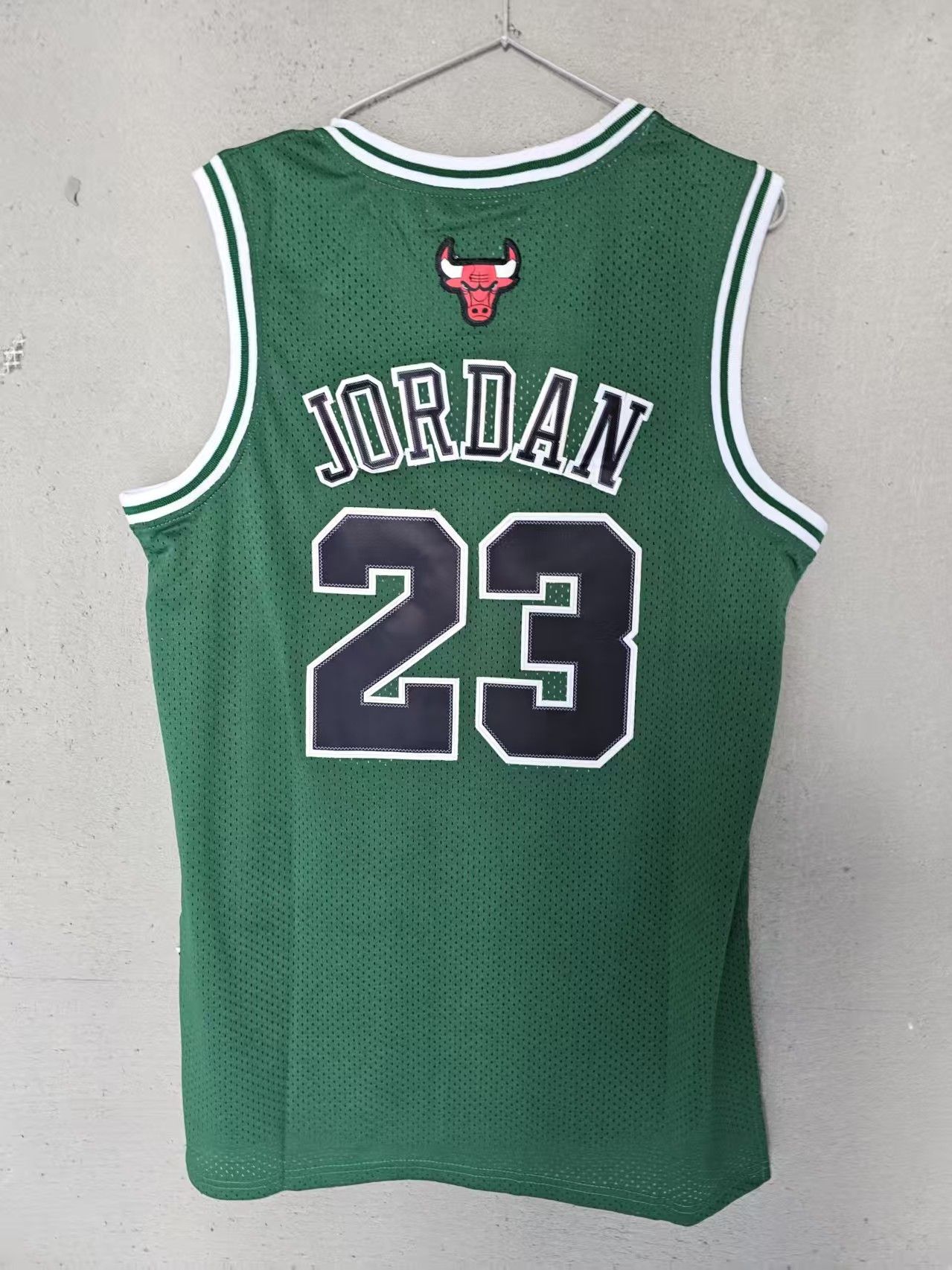 NBA Michael Jordan Jersey Bulls Green Size US M / EU 48-50 / 2 - 2 Thumbnail