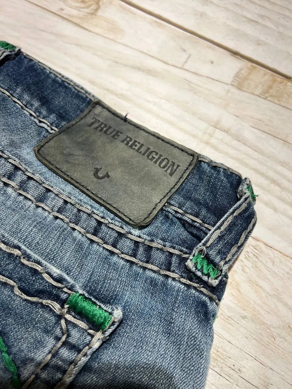 True Religion Vintage True Religion Geno Relaxed Slim Denim Jeans Y2K Size US 33 - 4 Thumbnail