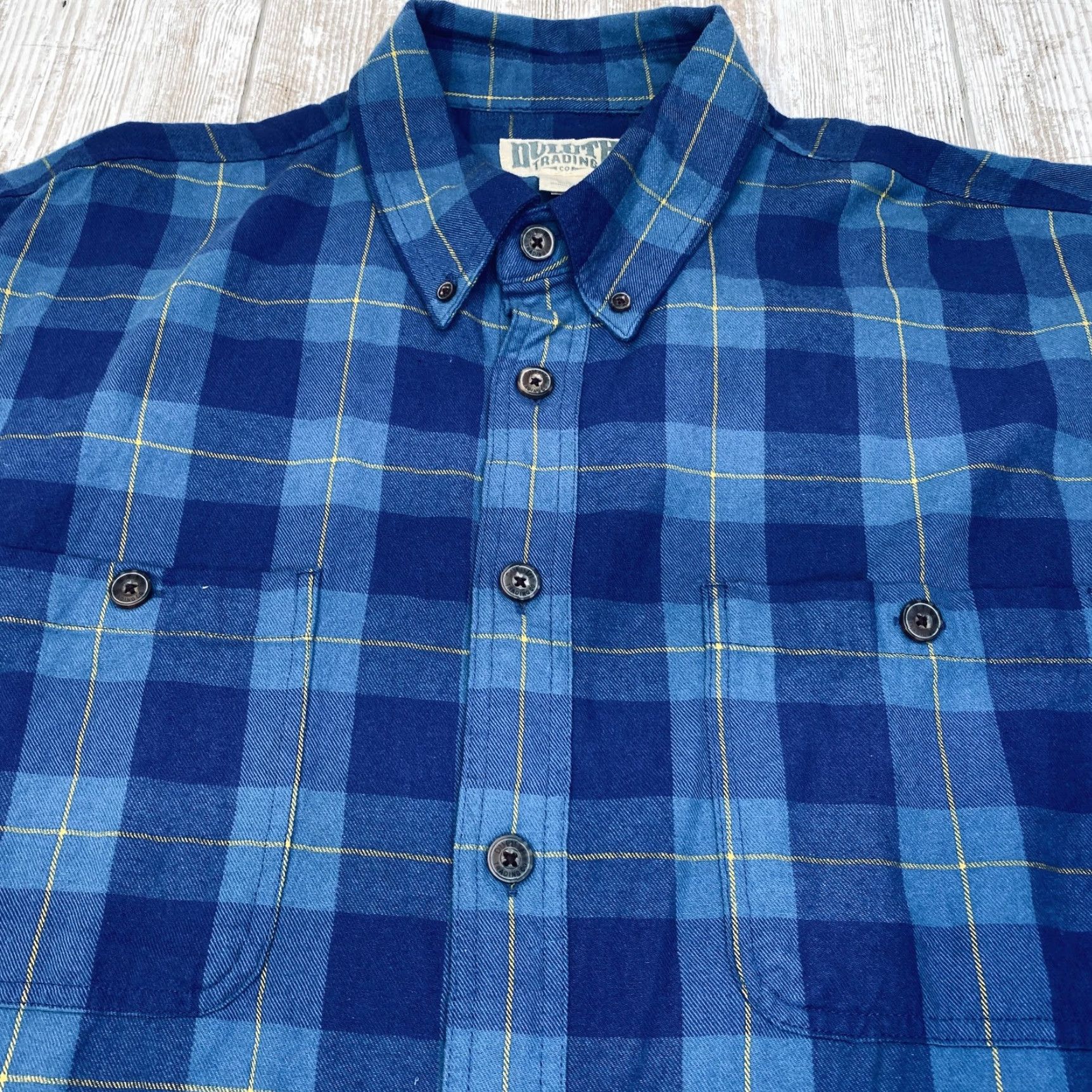 Vintage Duluth Trading Free Swingin’ Wicking Plaid Flannel Shirt Men’s XLT 7293 Size US XL / EU 56 / 4 - 5 Thumbnail